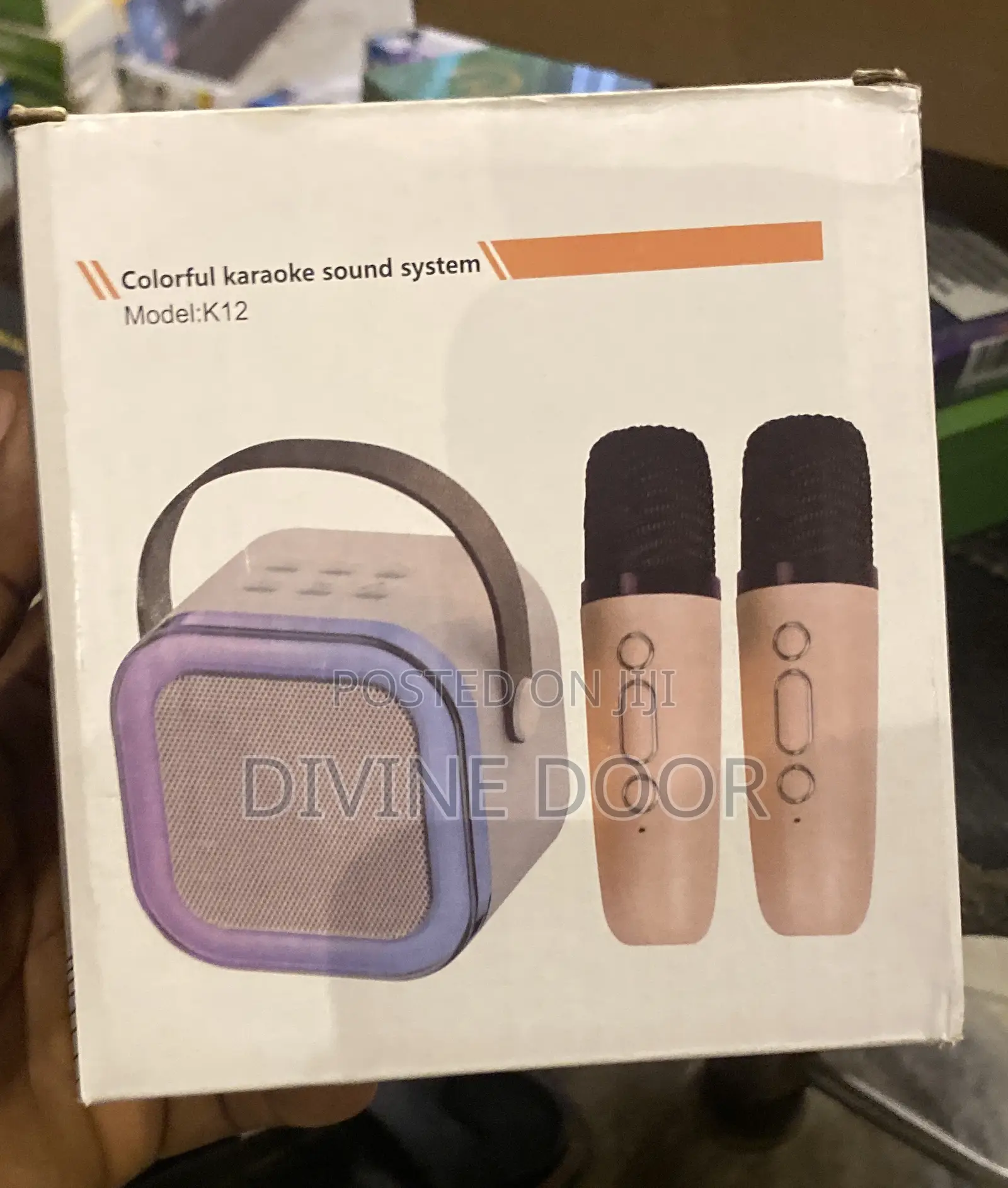 Wireless Karaoke Mic With 2 Mic