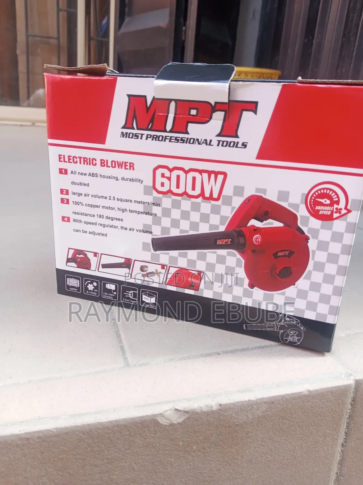 MPT Blower 600w