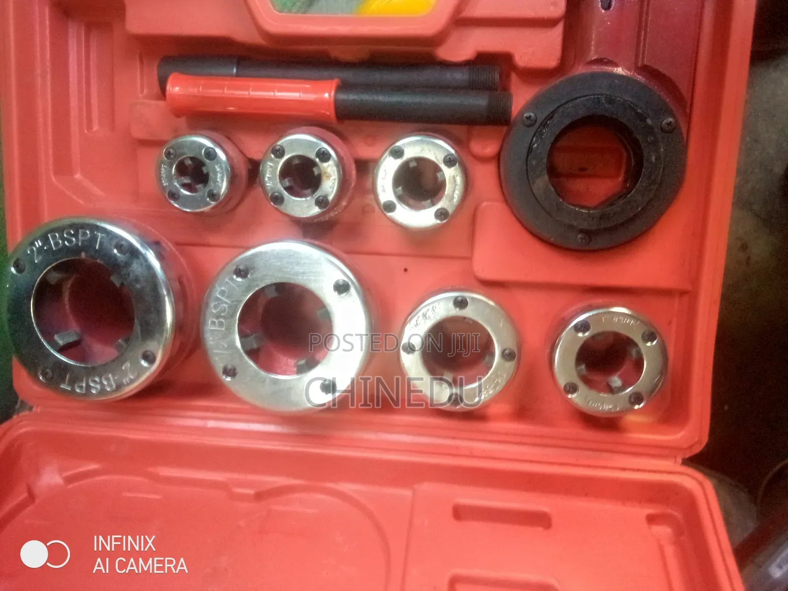 3/8-2" Ratchet Die Stock