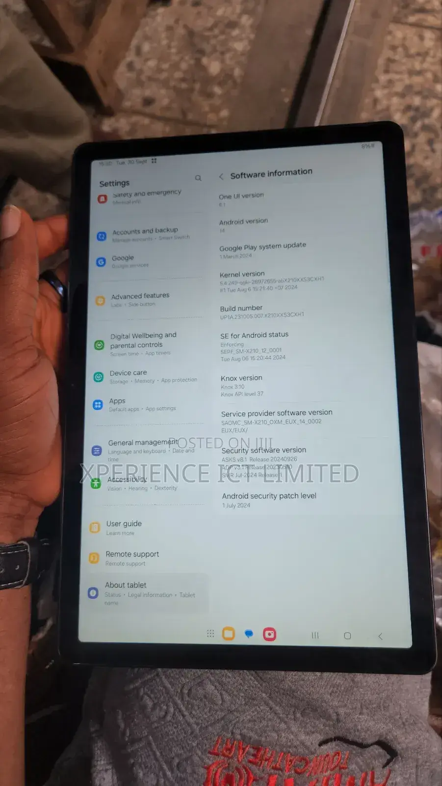 New Samsung Galaxy Tab A8 10.5 (2021) 64 GB Gray