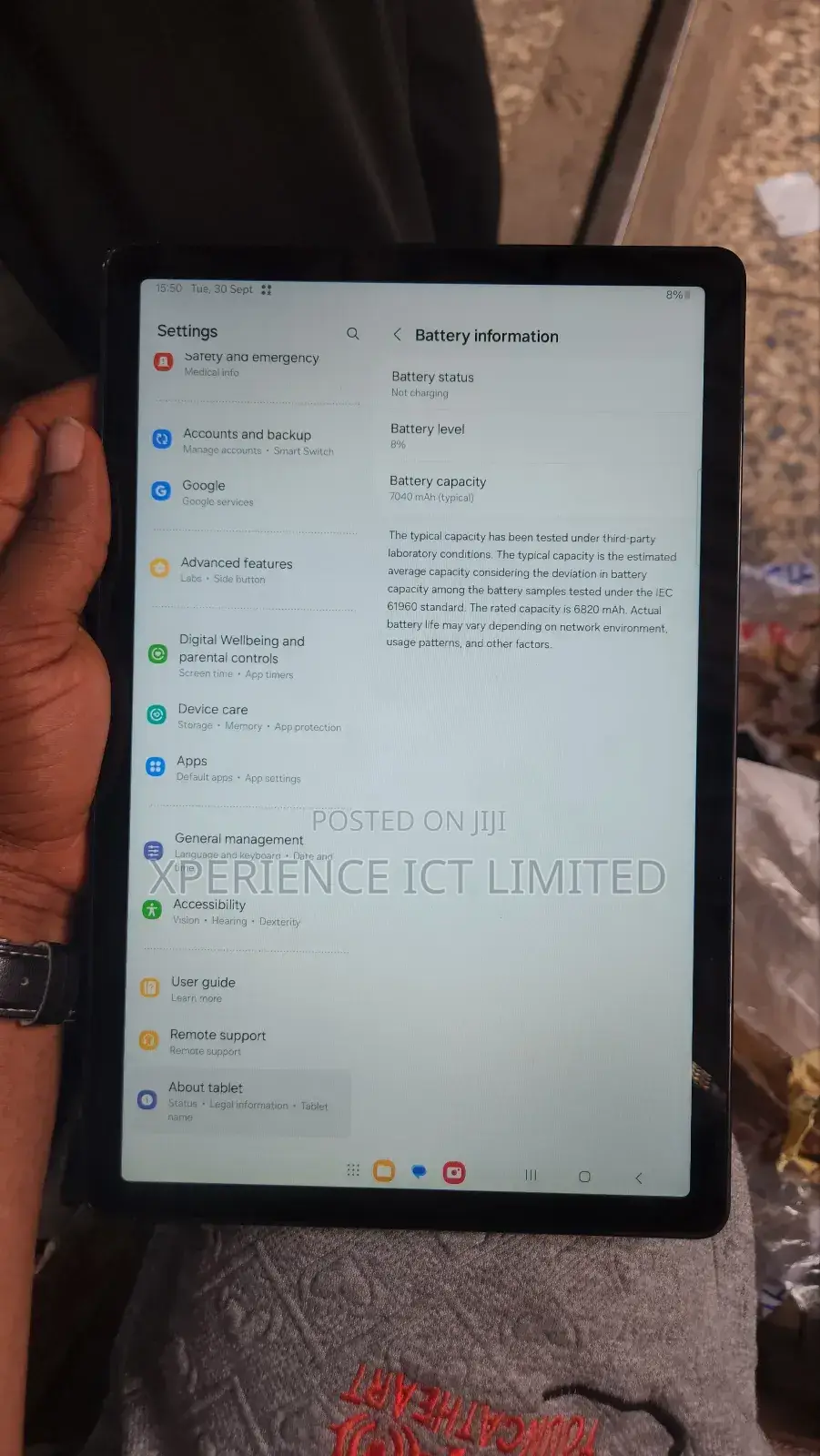 New Samsung Galaxy Tab A8 10.5 (2021) 64 GB Gray