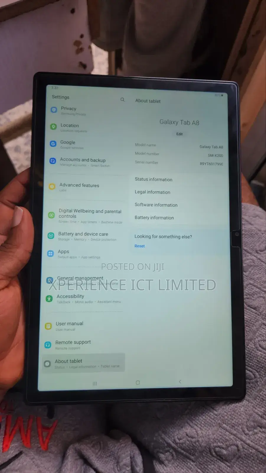 New Samsung Galaxy Tab A8 10.5 (2021) 64 GB Gray