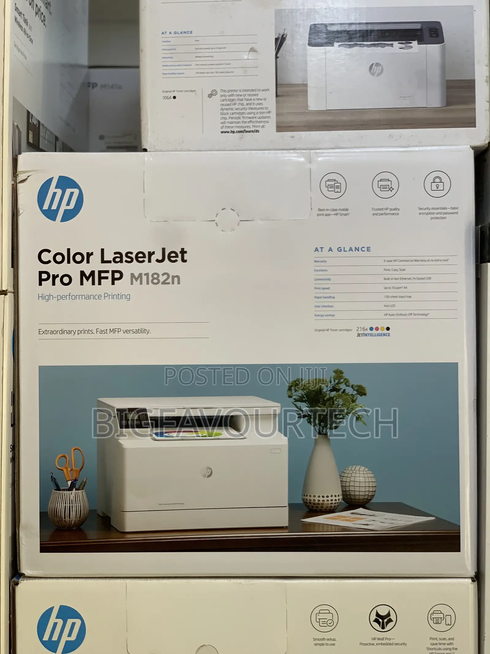 HP Color Laserjet Pro MFP M182n (7kw54a)