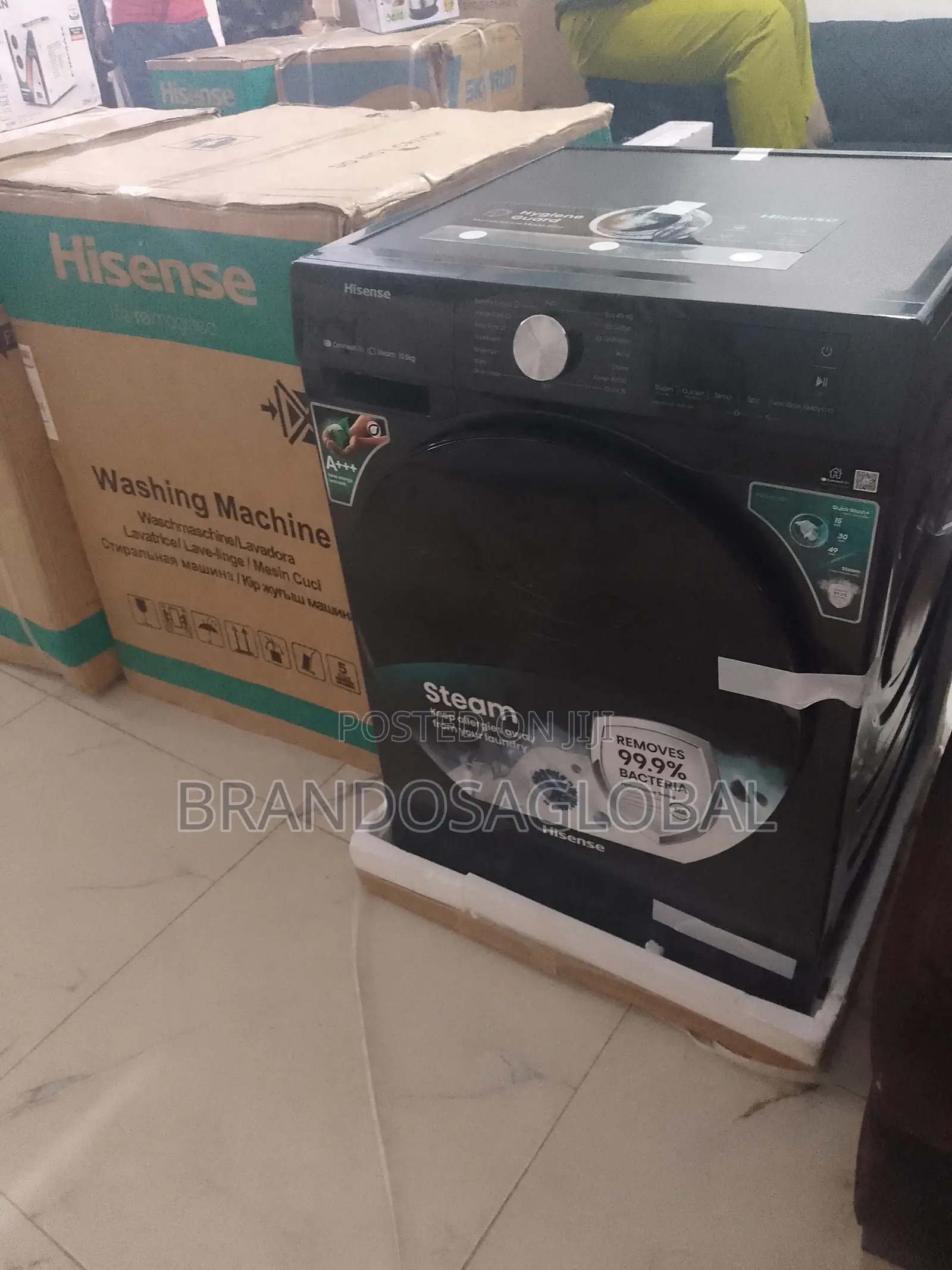 Hisense 10.5kg Inverter Front Load Washer | Wm 1043bt-Wf3s