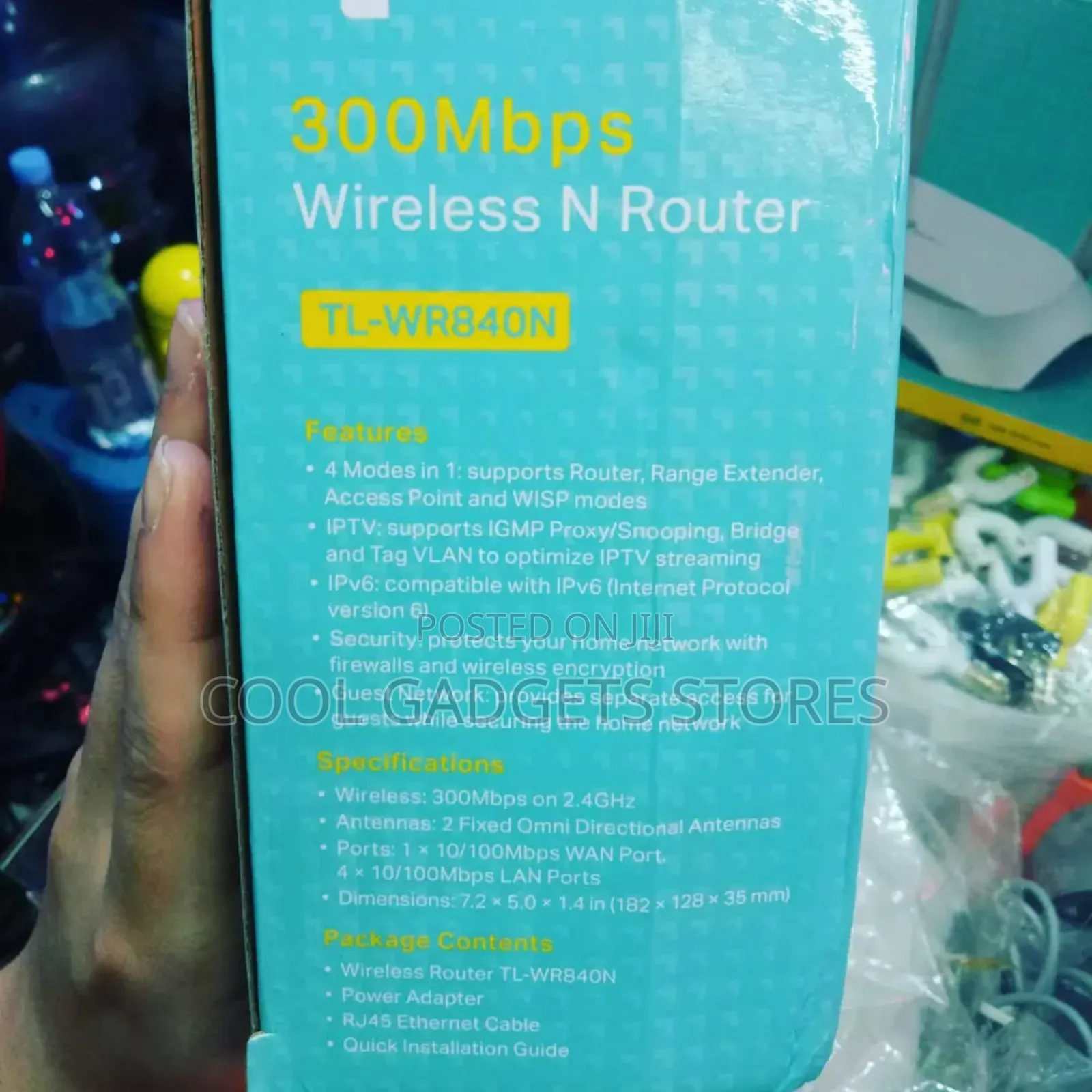 Tp-Link Tl-Wr840n Wireless N
Router 300mbps