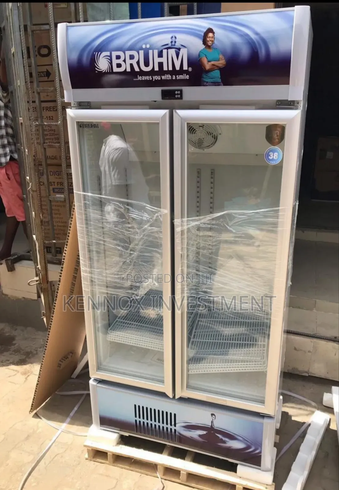 Quality Bruhm 2 Doors Chiller (409l).