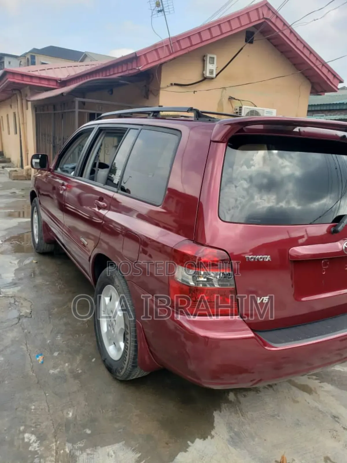 Toyota Highlander 2007 Red