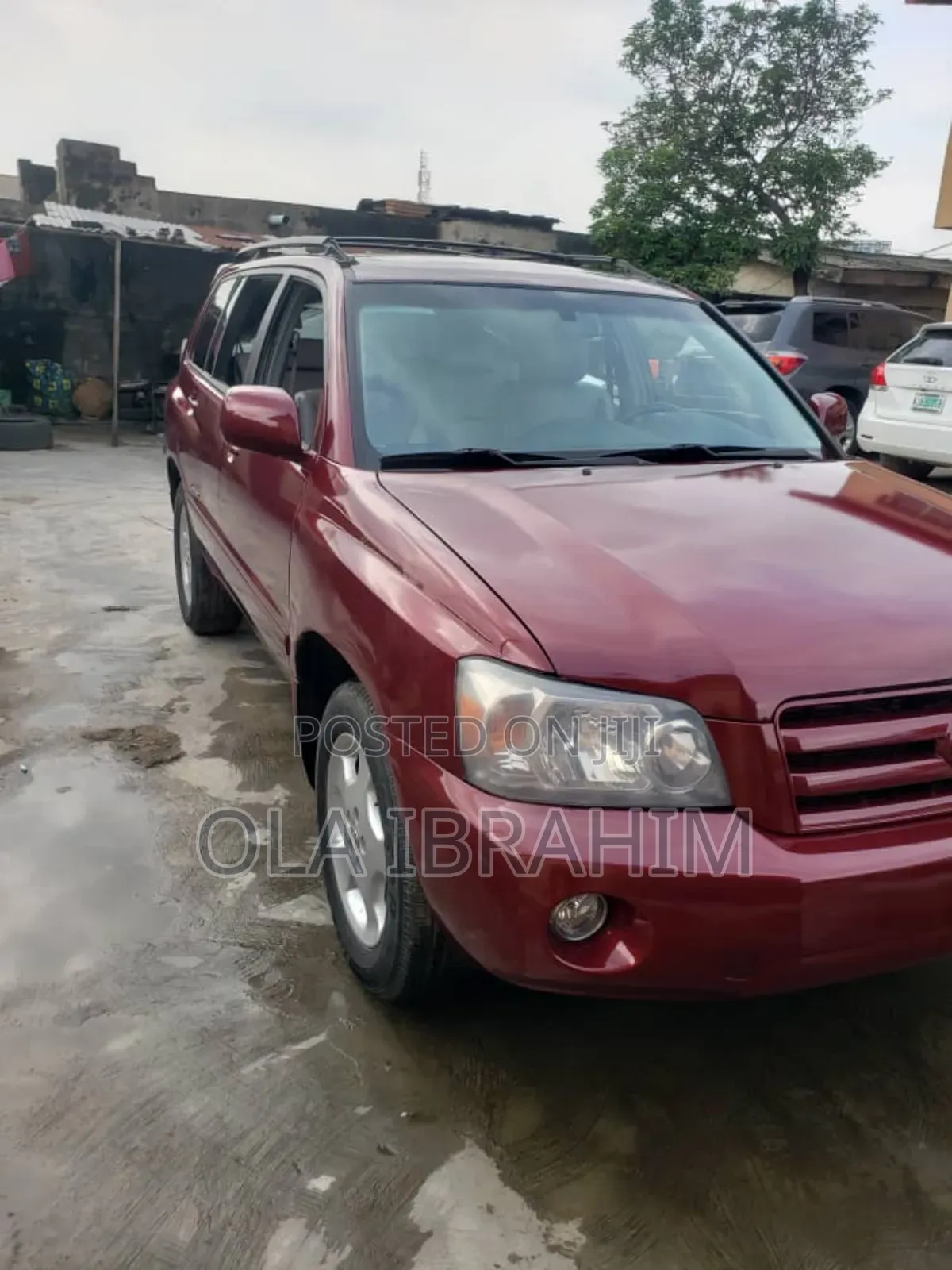 Toyota Highlander 2007 Red