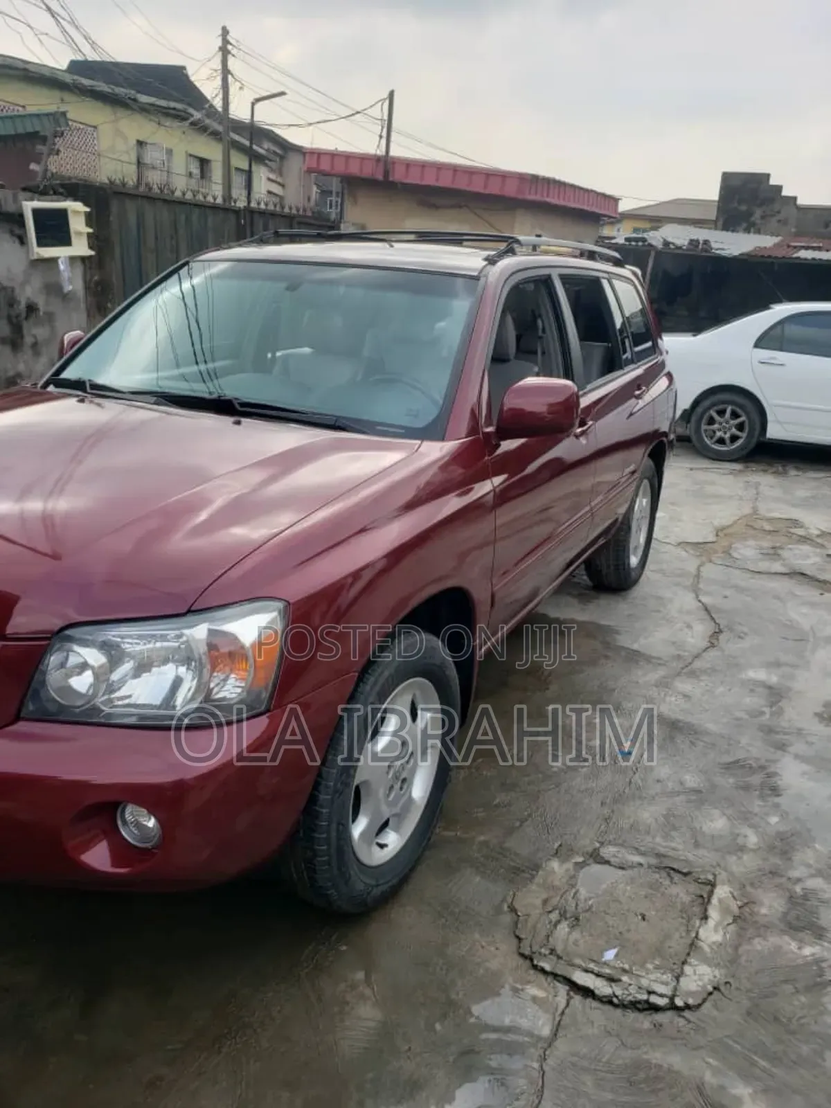 Toyota Highlander 2007 Red
