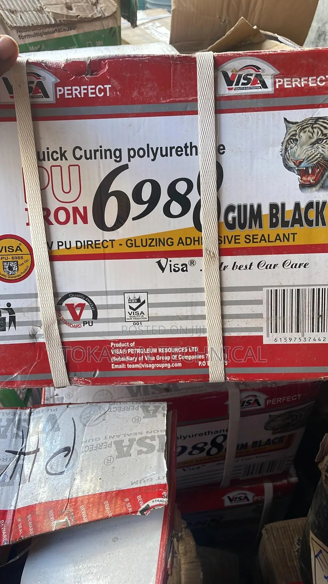 Visa Perfect Pu Iron 6988 Sealant Gum.