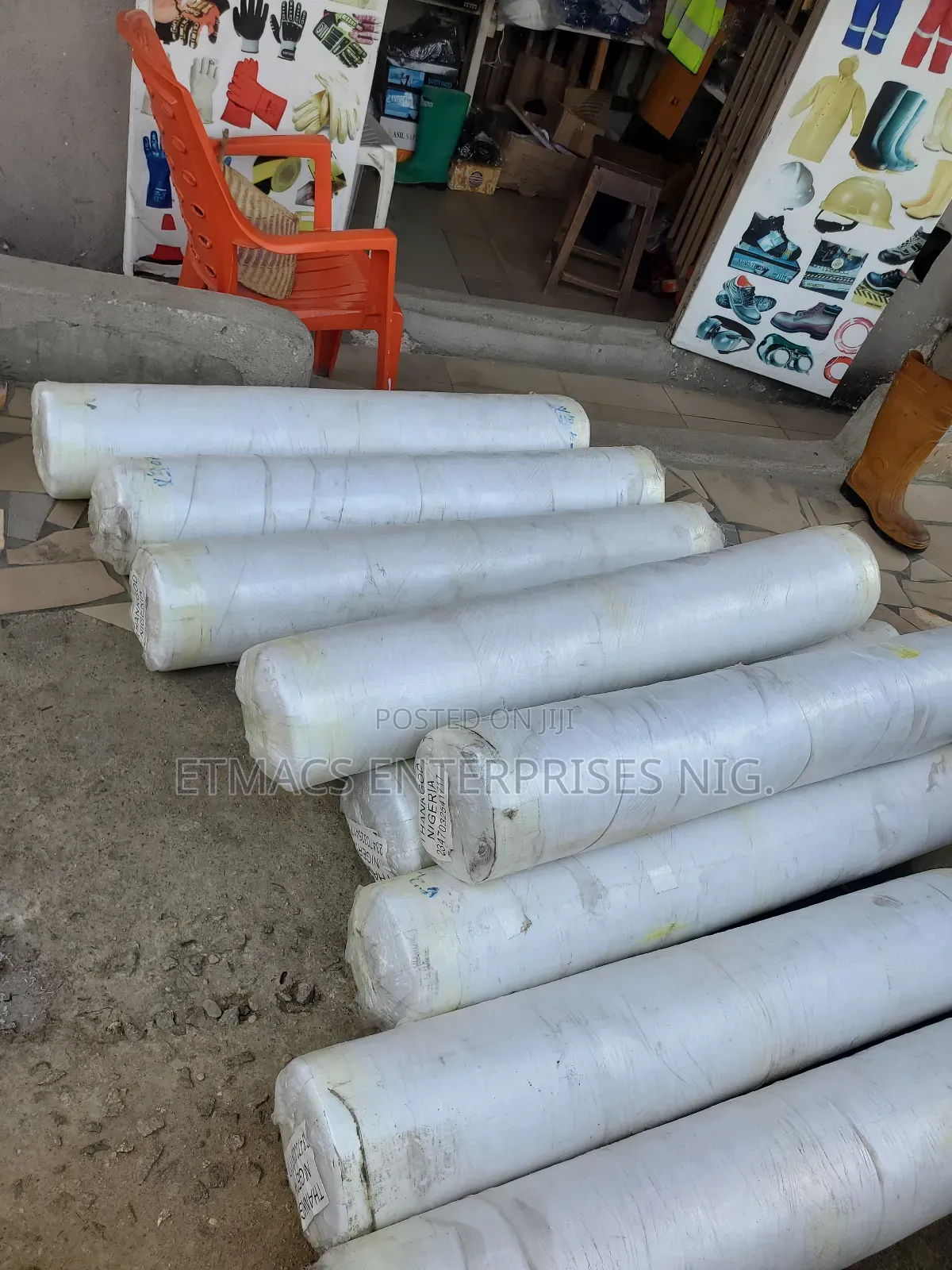 Industrial Fire Blanket Roll_ Fibreglass 1m × 50m_ Port Harcourt
