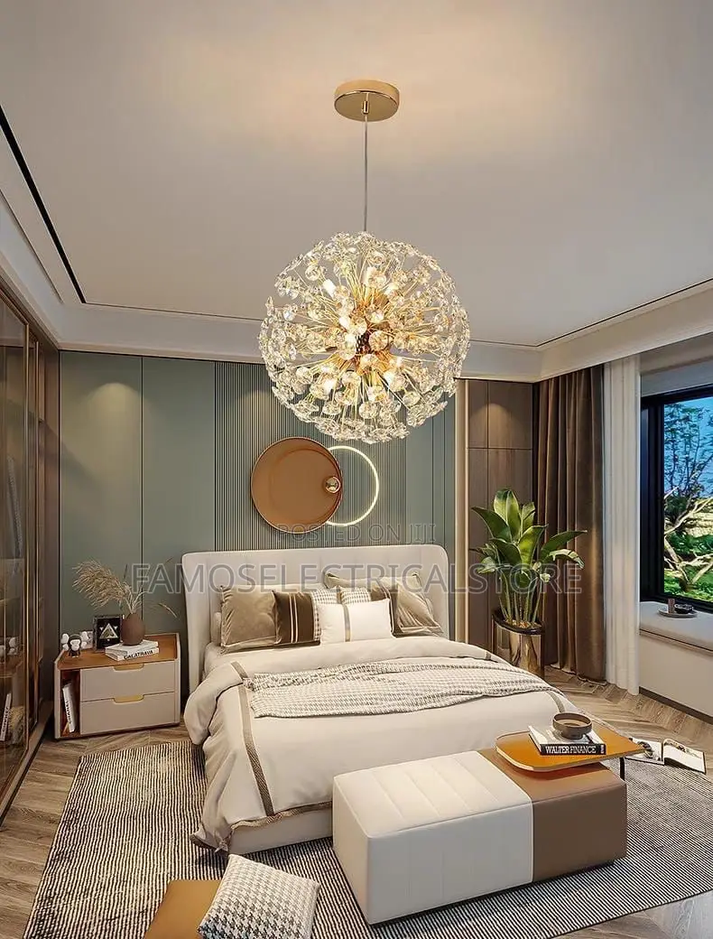Crystal Globe Chandelier
