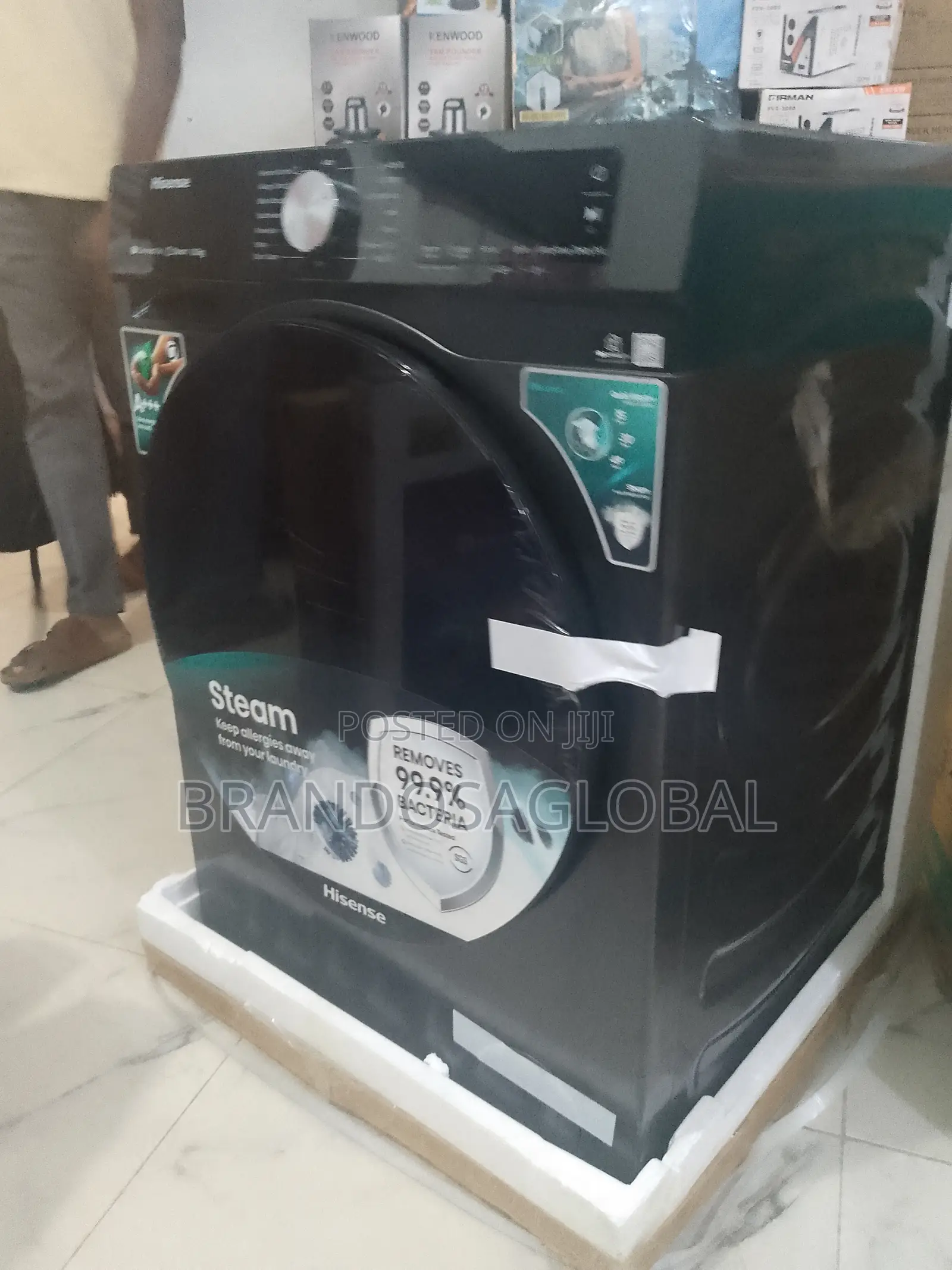 Hisense Wf3s1043bt – Front Load 10.5kg Inverter Washing Machine