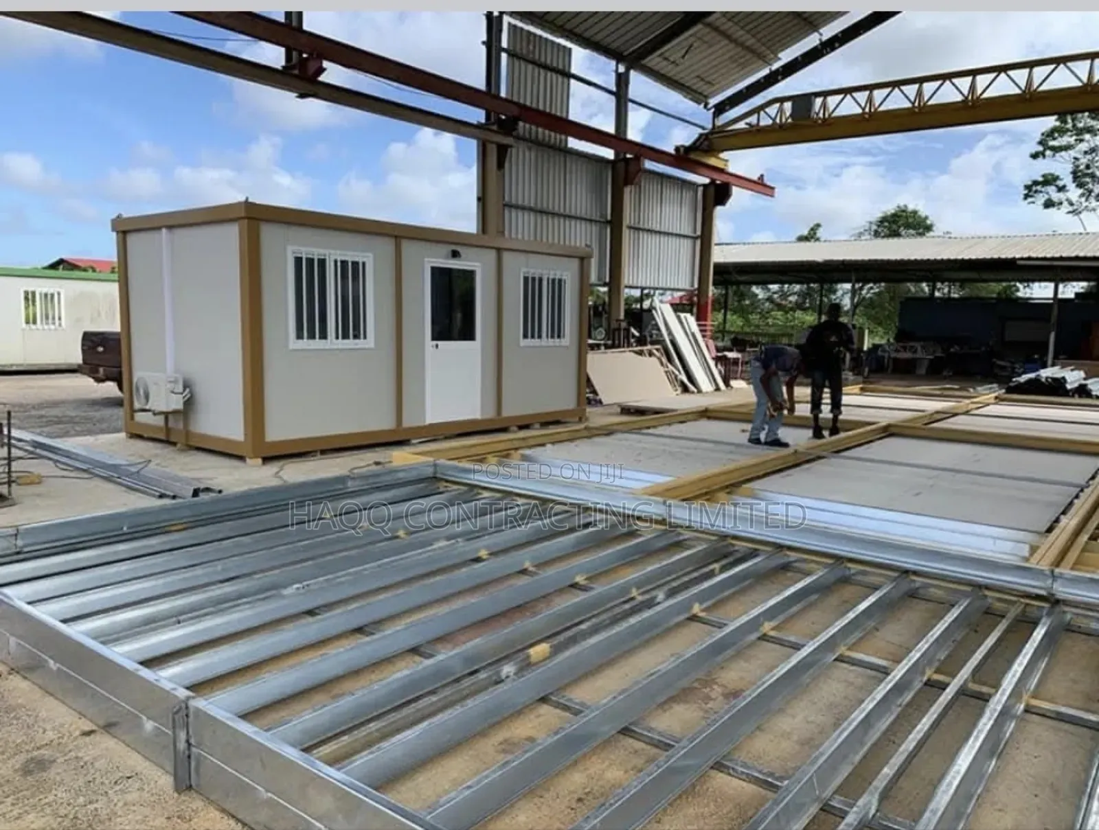 Caravan and Prefab Houses. Portacabin