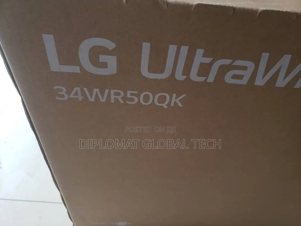Lg 34wr50qk-B 34inchs Ultrawide QHD 100hz Curved Monitor