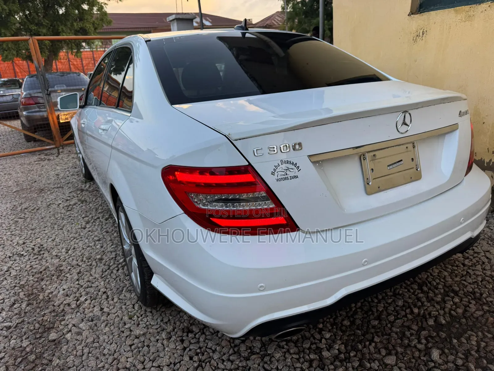 Mercedes-Benz C300 Luxury 4Matic Sedan AWD (3.5L 6cyl 7A) 2013 White