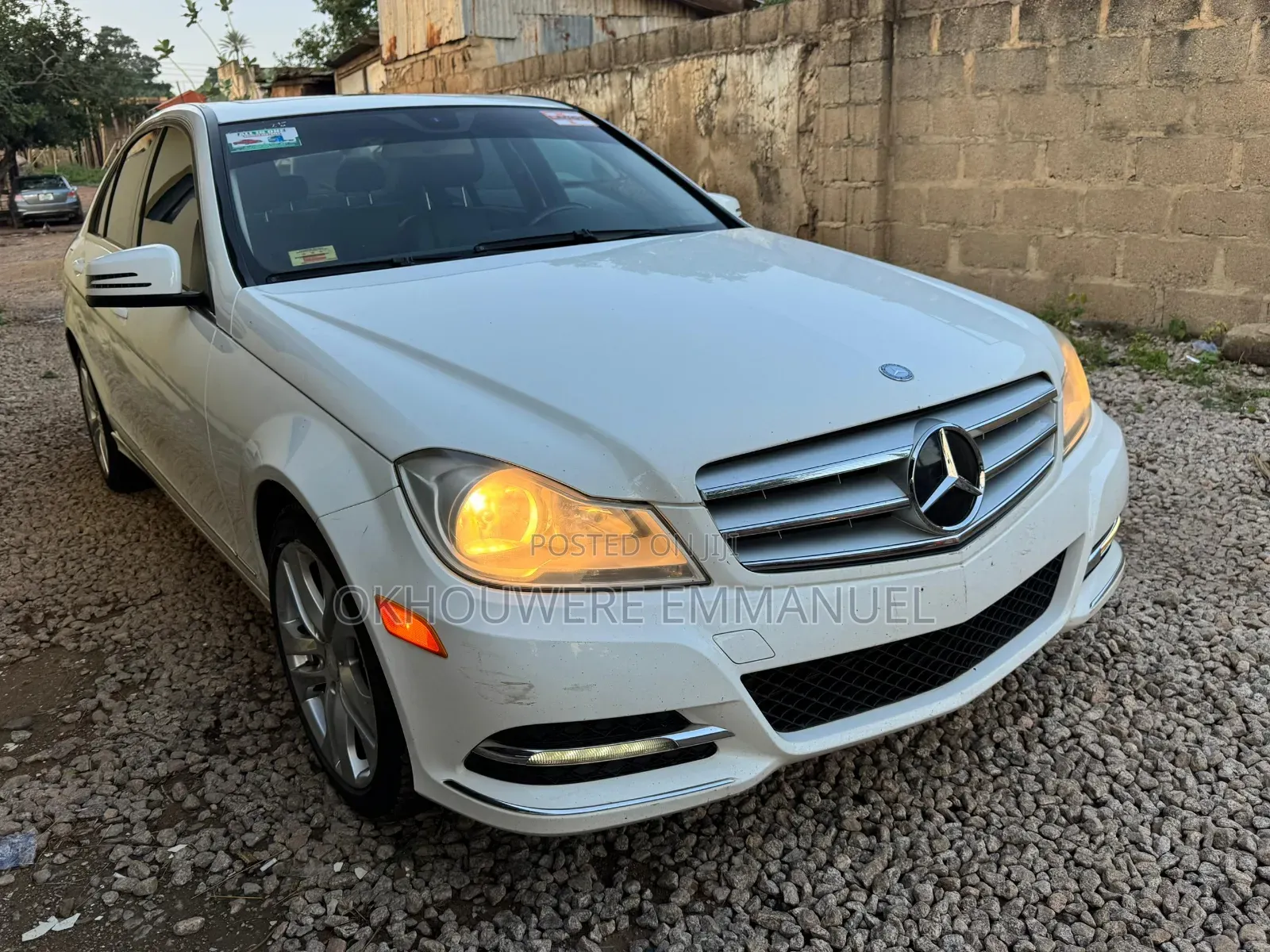 Mercedes-Benz C300 Luxury 4Matic Sedan AWD (3.5L 6cyl 7A) 2013 White
