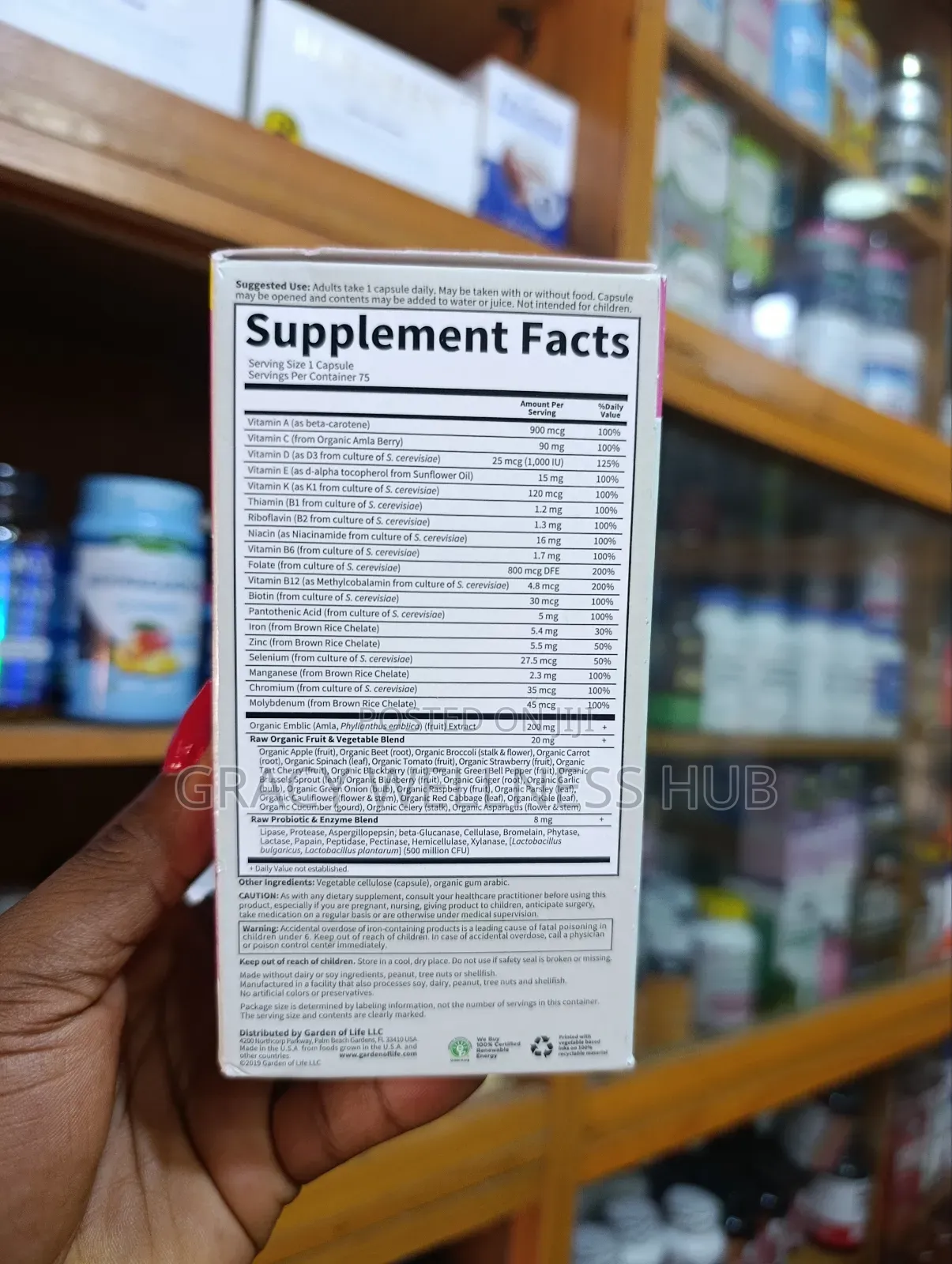 Vitamin CPDW Raw One for Women