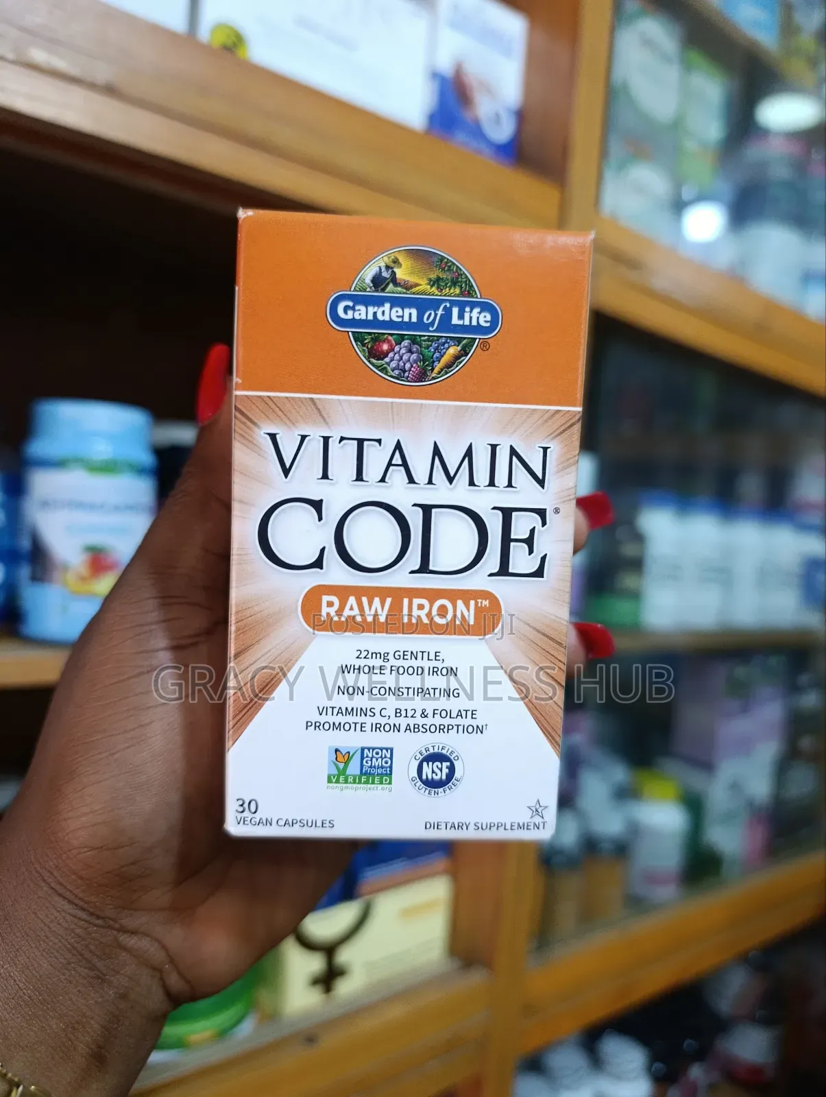 Vitamin Cose Raw Iron