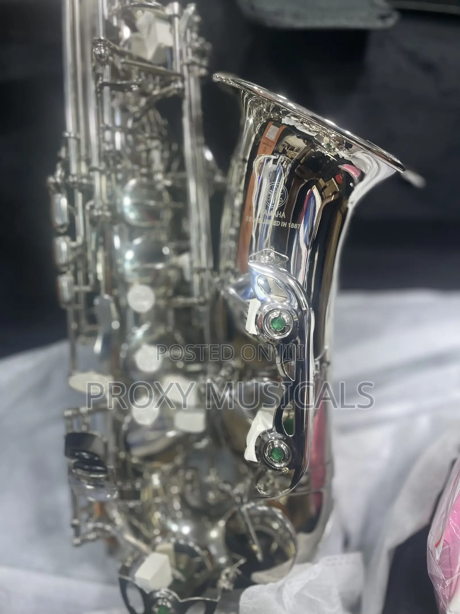 Yamaha Alto Saxophone Silver Color