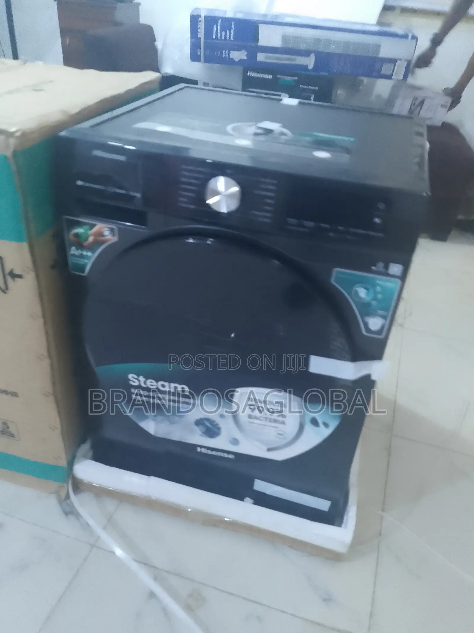 Hisense 10.5kg Front Load Automatic Machine – Eco Friendly Washer