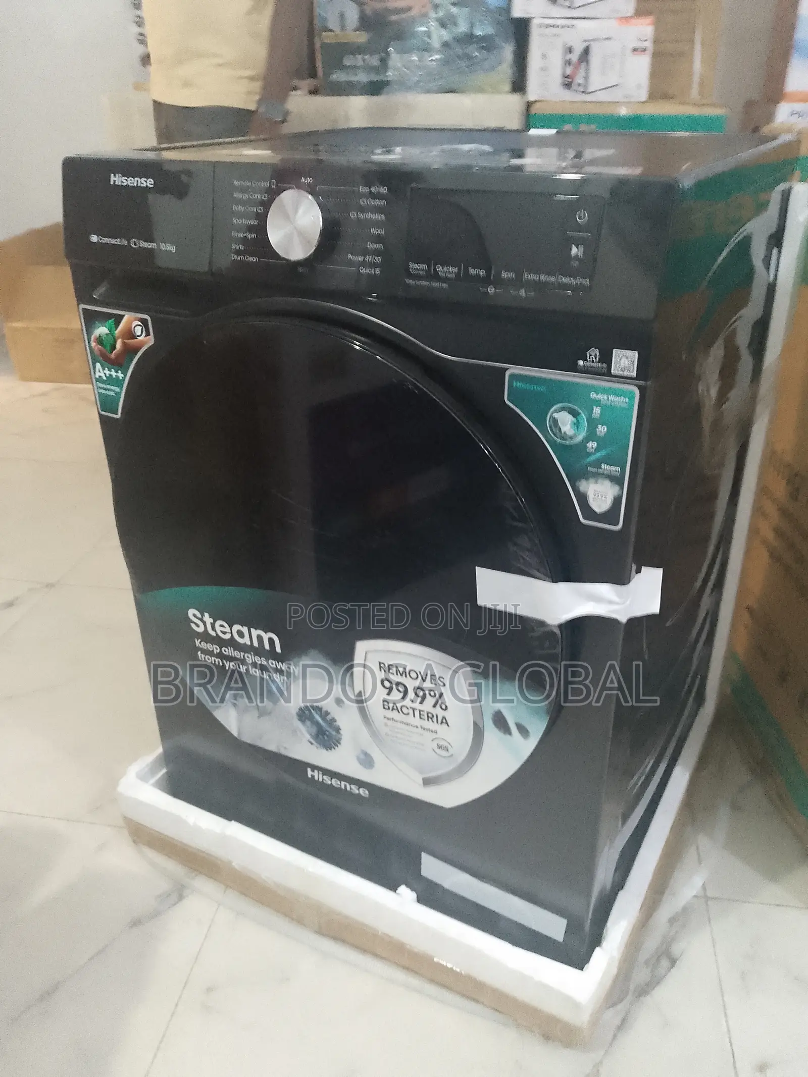 Hisense 10.5kg Front Load Washer – Heavy Duty With Smart Functions