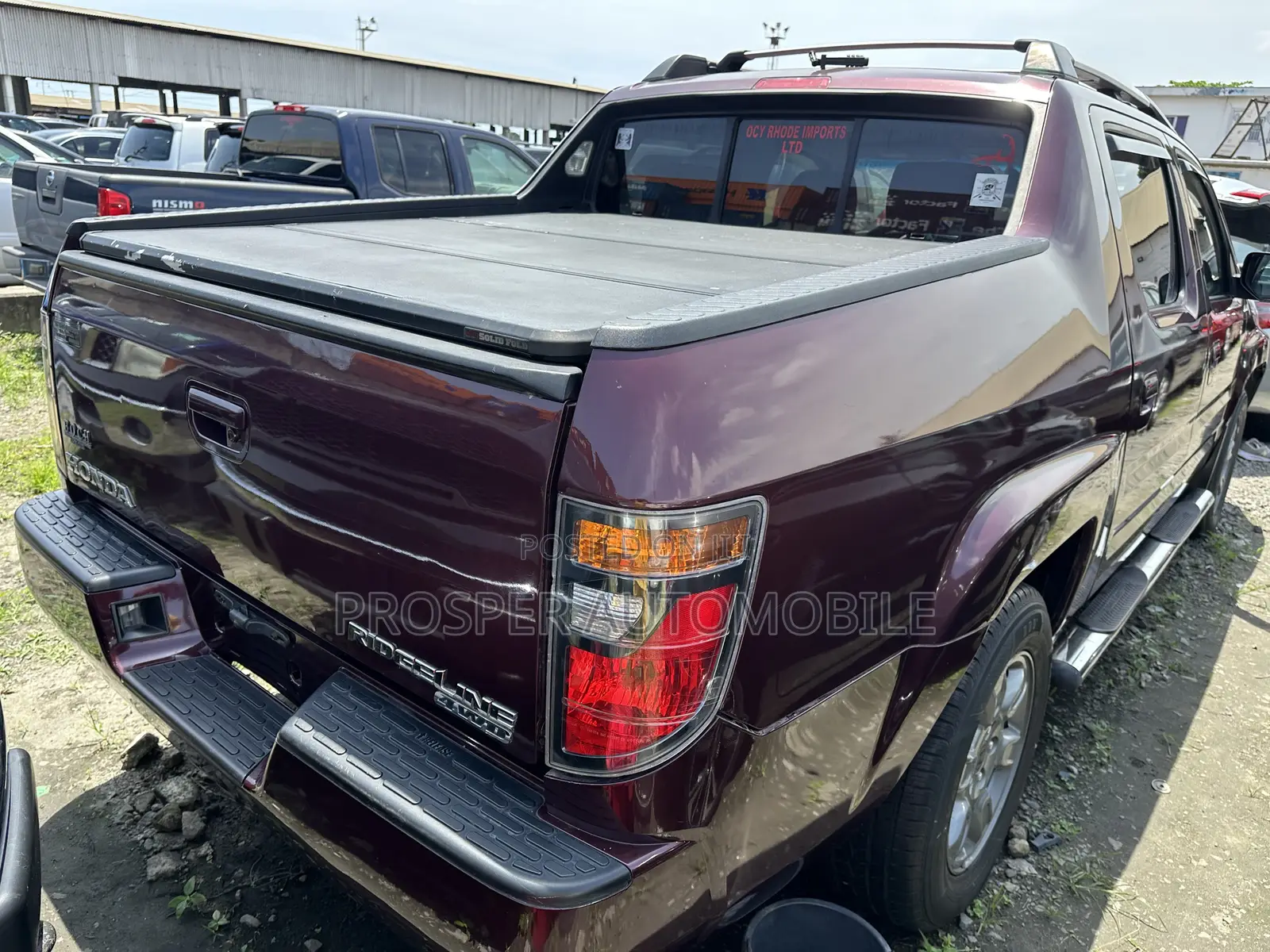 Honda Ridgeline RTX 2008 Red