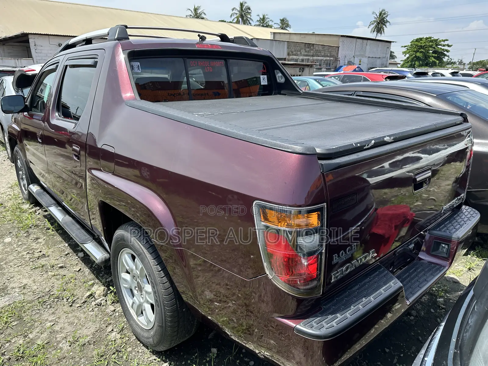 Honda Ridgeline RTX 2008 Red