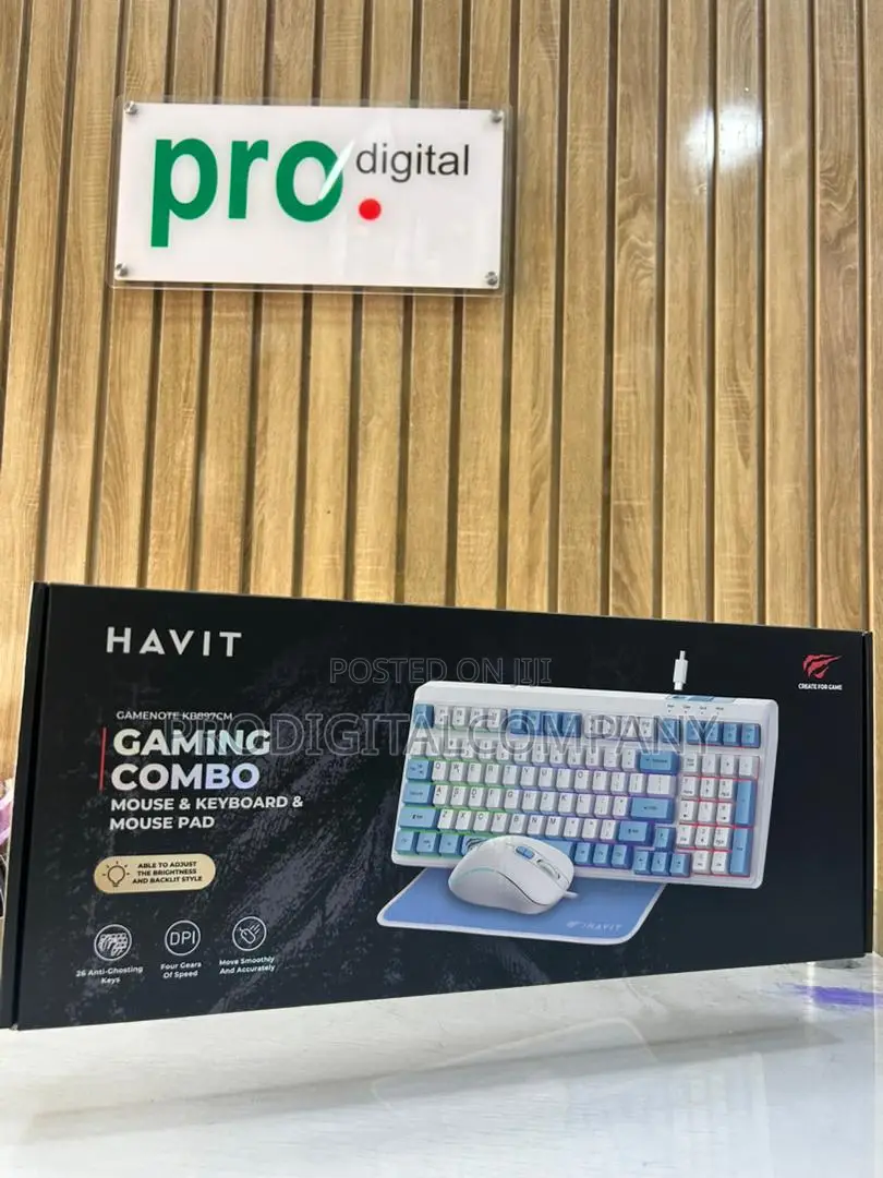 Havit Kb897gcm Wireless Gaming Keyboard & Mouse Combo