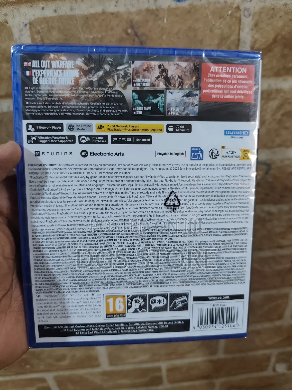 Ps5 Battlefield 6 Game (2025)