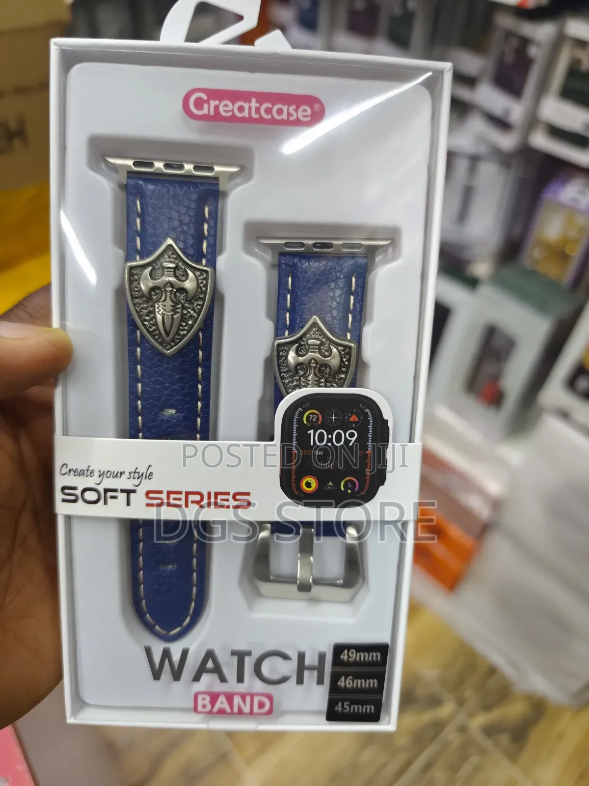 Great Case Leather Apple Strap 49mm, 46mm, 45mm