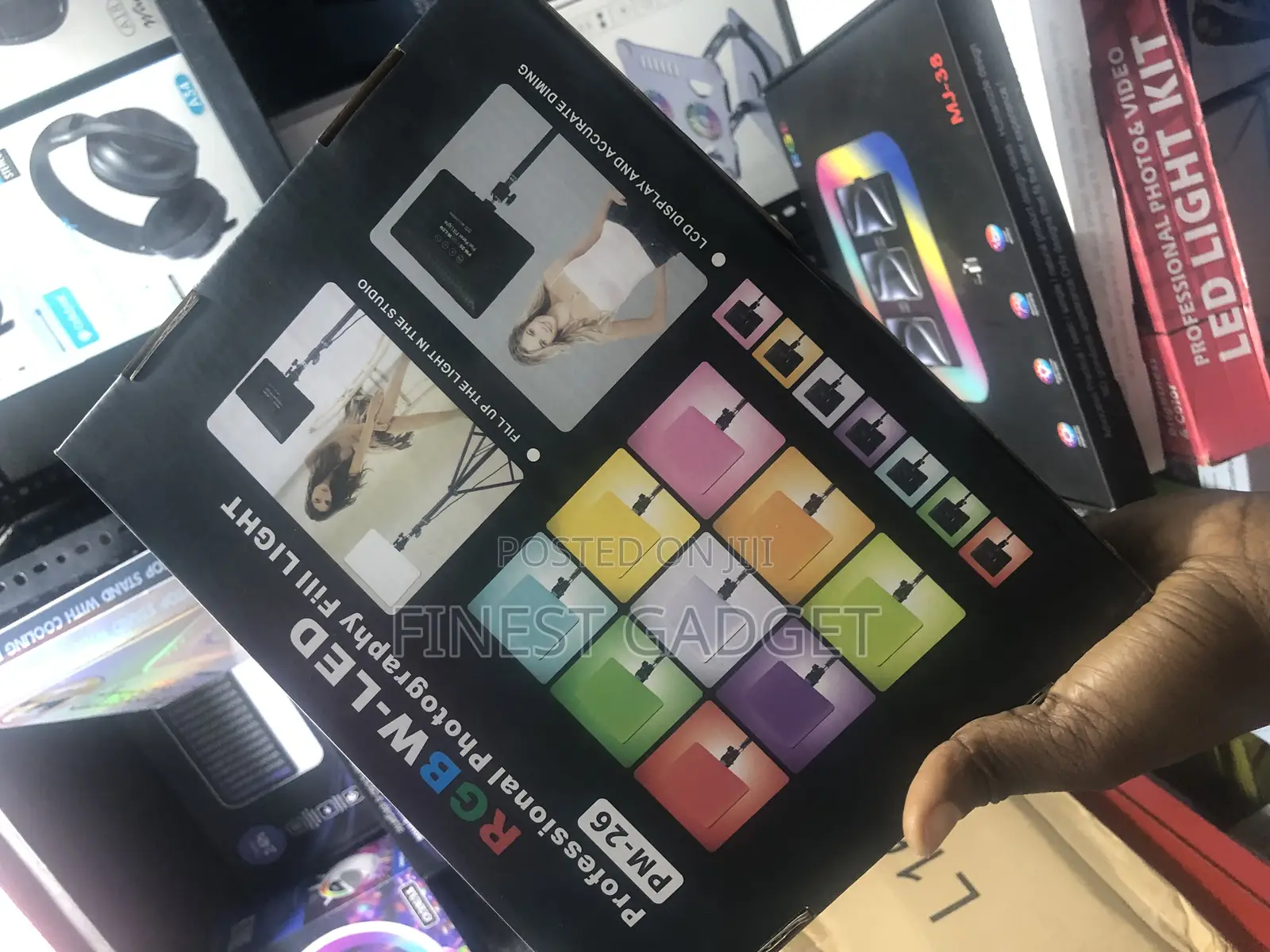 Pm-26 RGBW-Led Professional Photography Fill Light