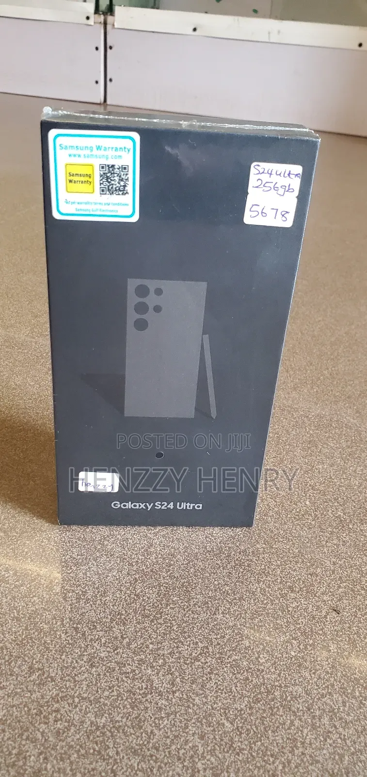 New Samsung Galaxy S24 Ultra 256 GB Black