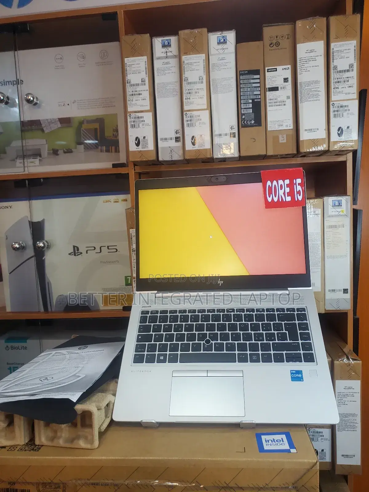 New Laptop HP ProBook 455 8GB Intel Core i5 SSD 512GB