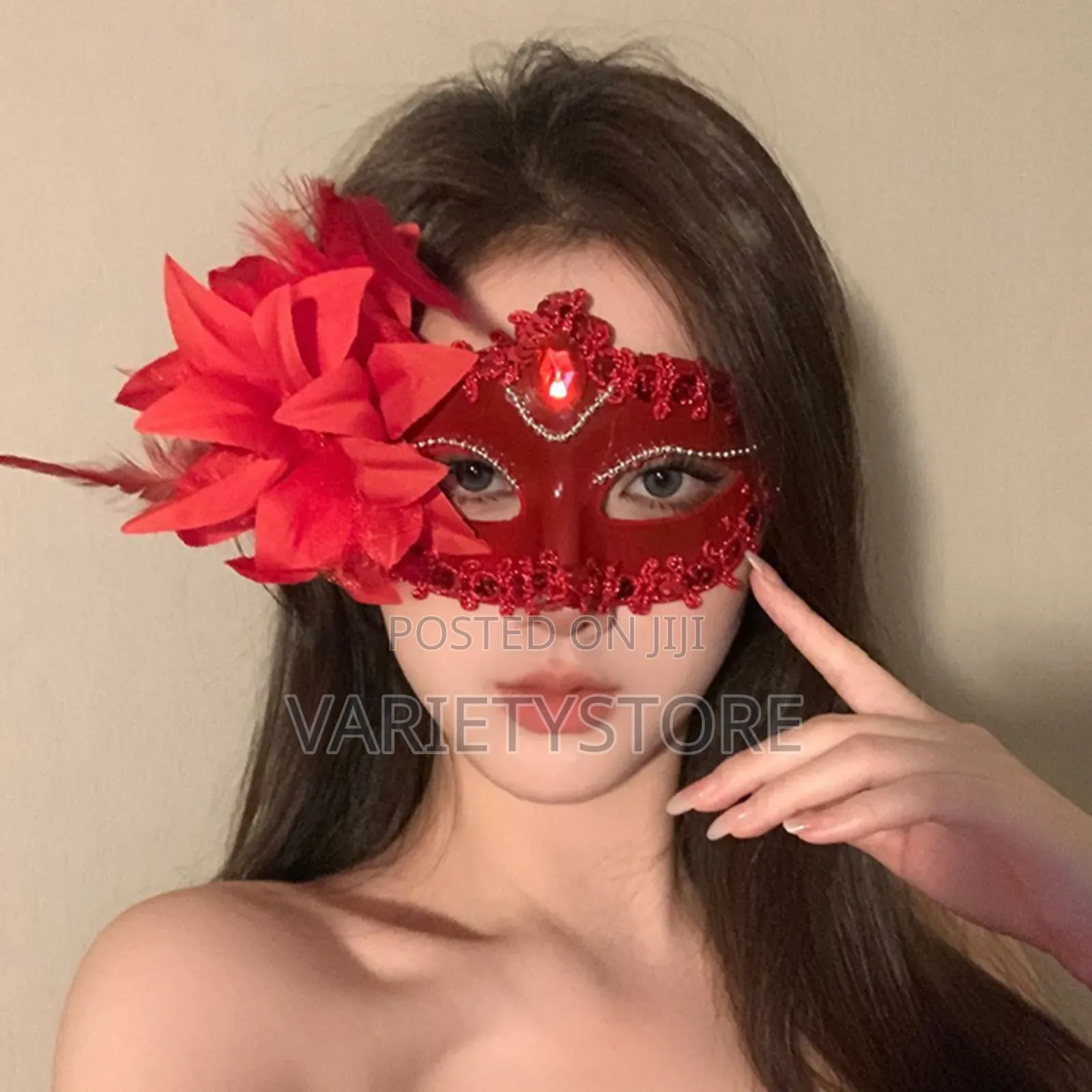Halloween Lily Princess Party Mask