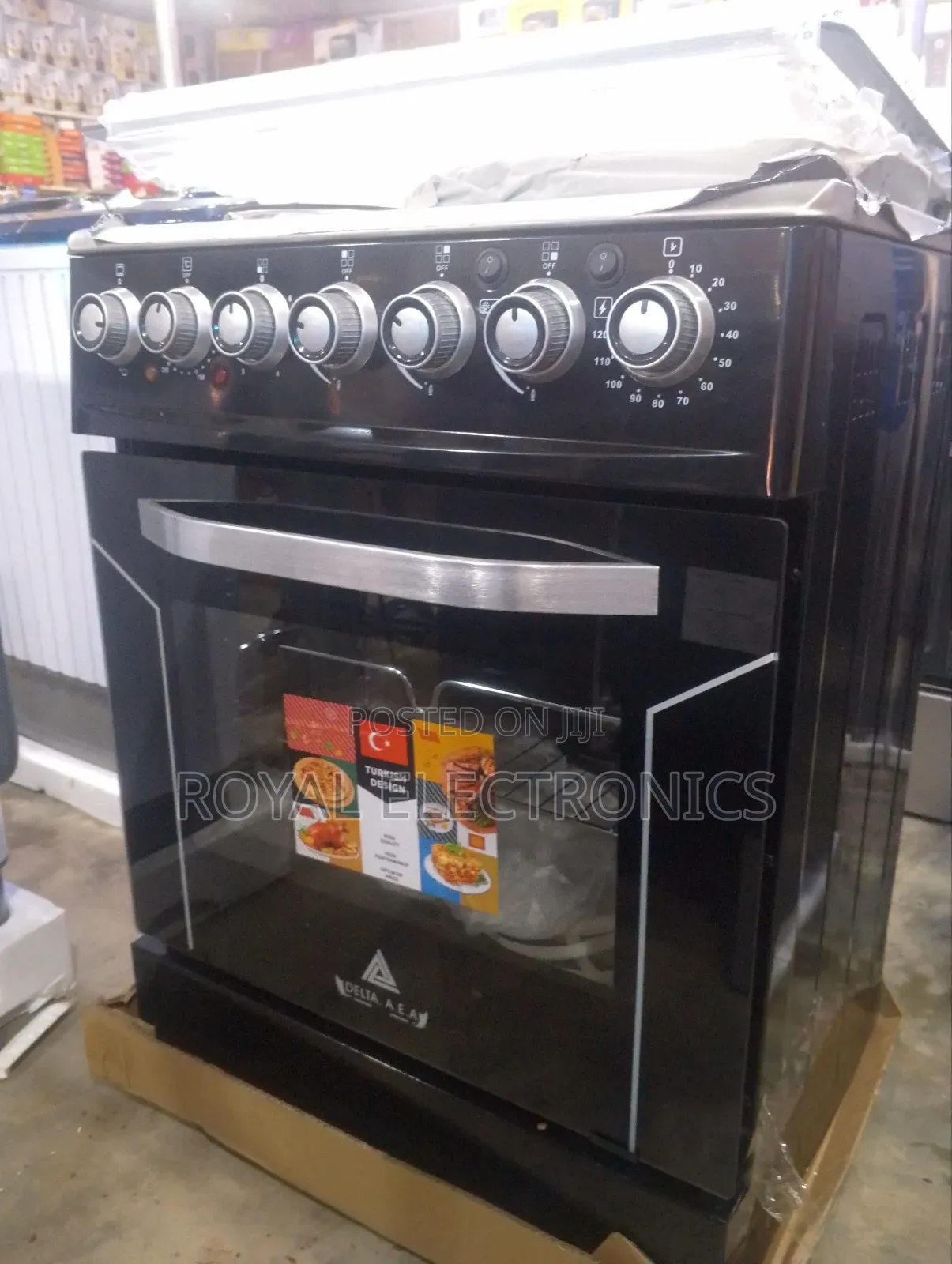 Brand New Delta Standing Gas Cooker 3+1 With Oven 60/60