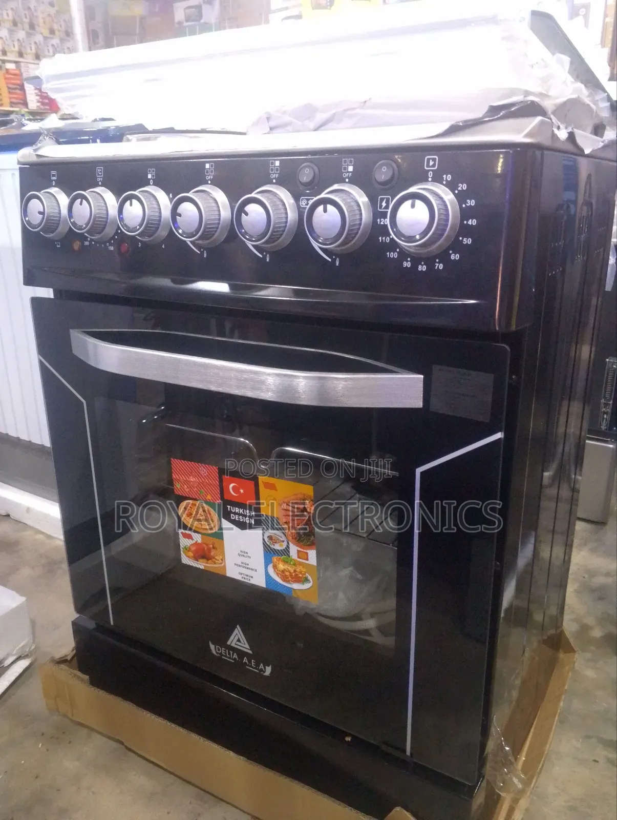Brand New Delta Standing Gas Cooker 3+1 With Oven 60/60