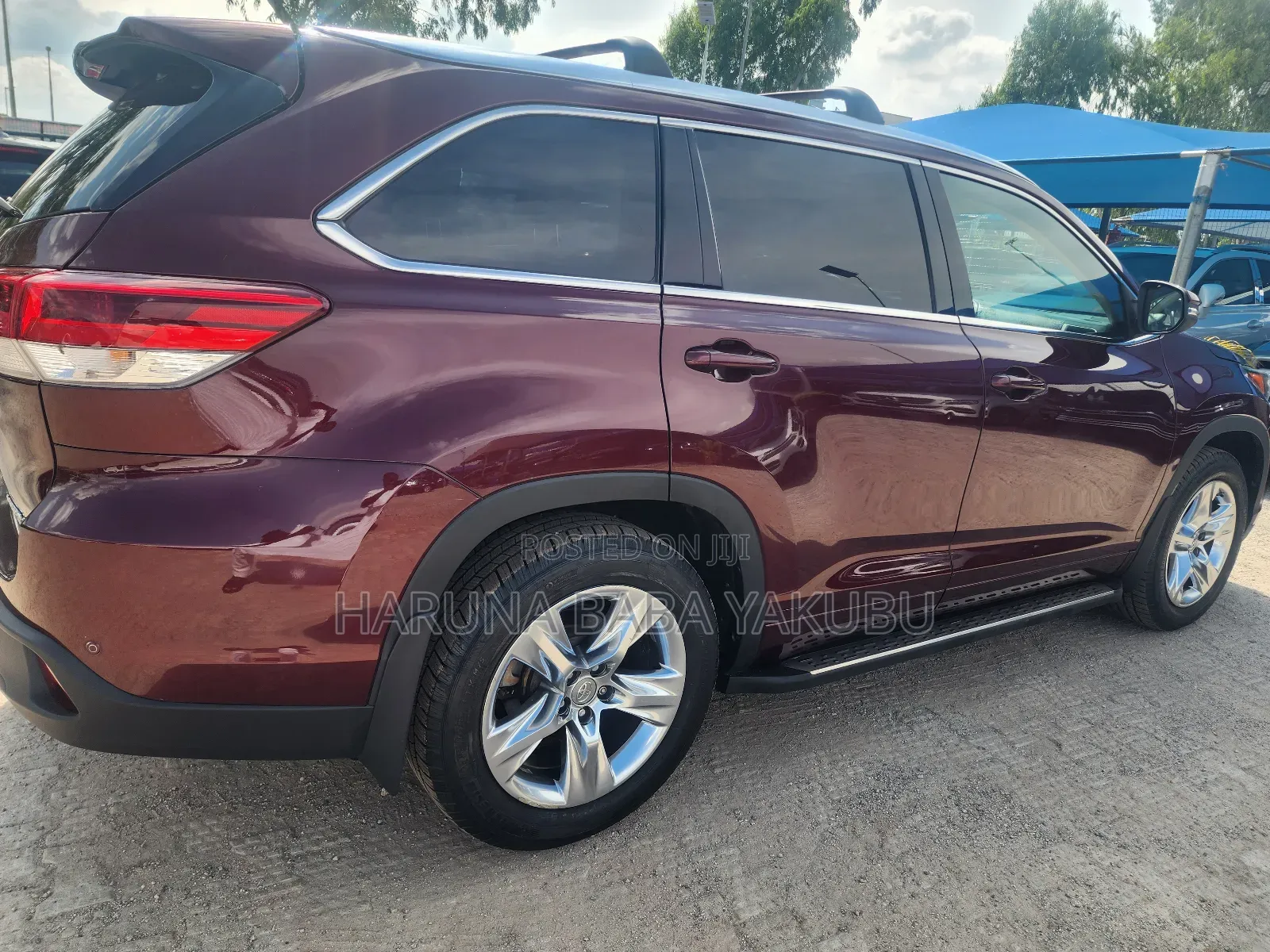 Toyota Highlander Limited 4x4 V6 (3.5L 6cyl 8A) 2018 Maroon
