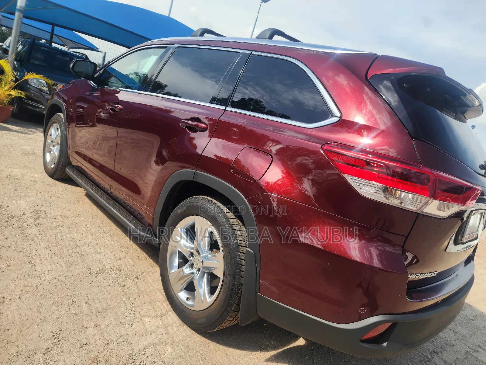 Toyota Highlander Limited 4x4 V6 (3.5L 6cyl 8A) 2018 Maroon