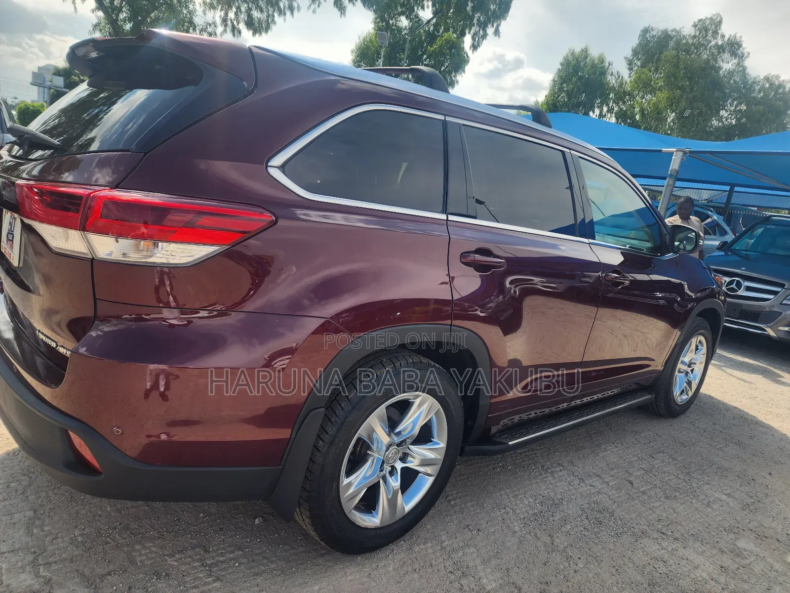 Toyota Highlander Limited 4x4 V6 (3.5L 6cyl 8A) 2018 Maroon