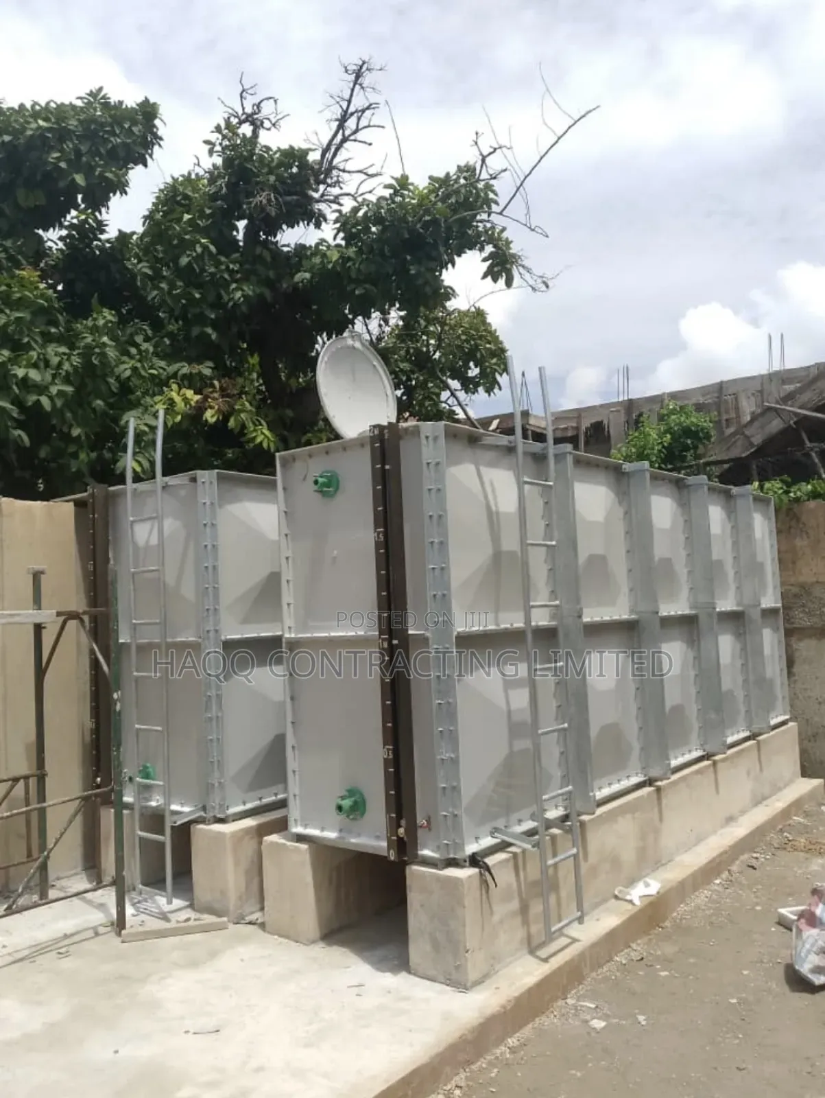 Fibreglass GRP Water Storage Tank