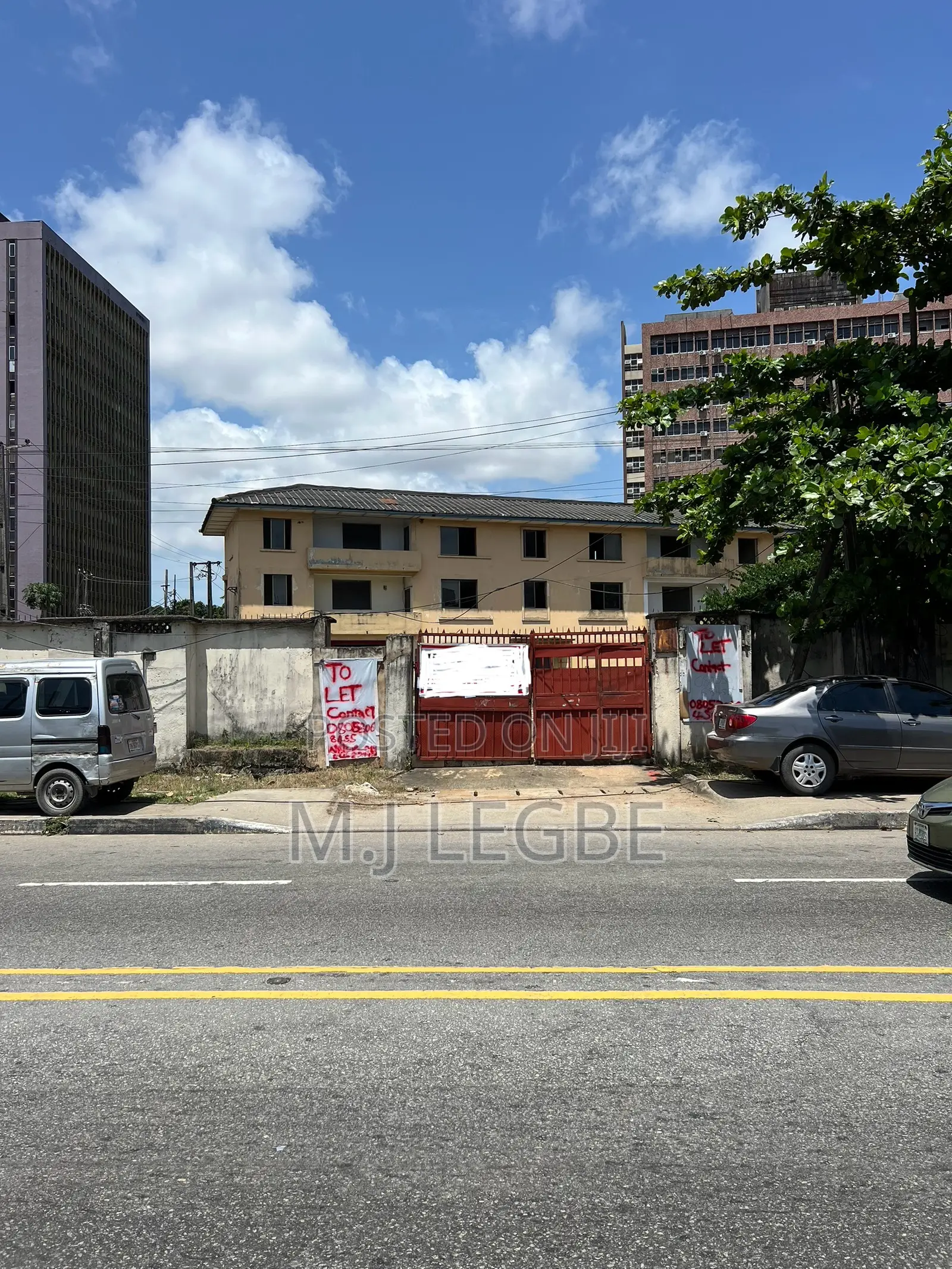 A Fenced and Gated Property With a Demolishable Structure