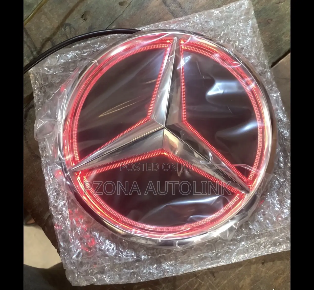 Front Grilled Star Emblem Led Light Logo for Mercedes W166 GLS Gle GLC