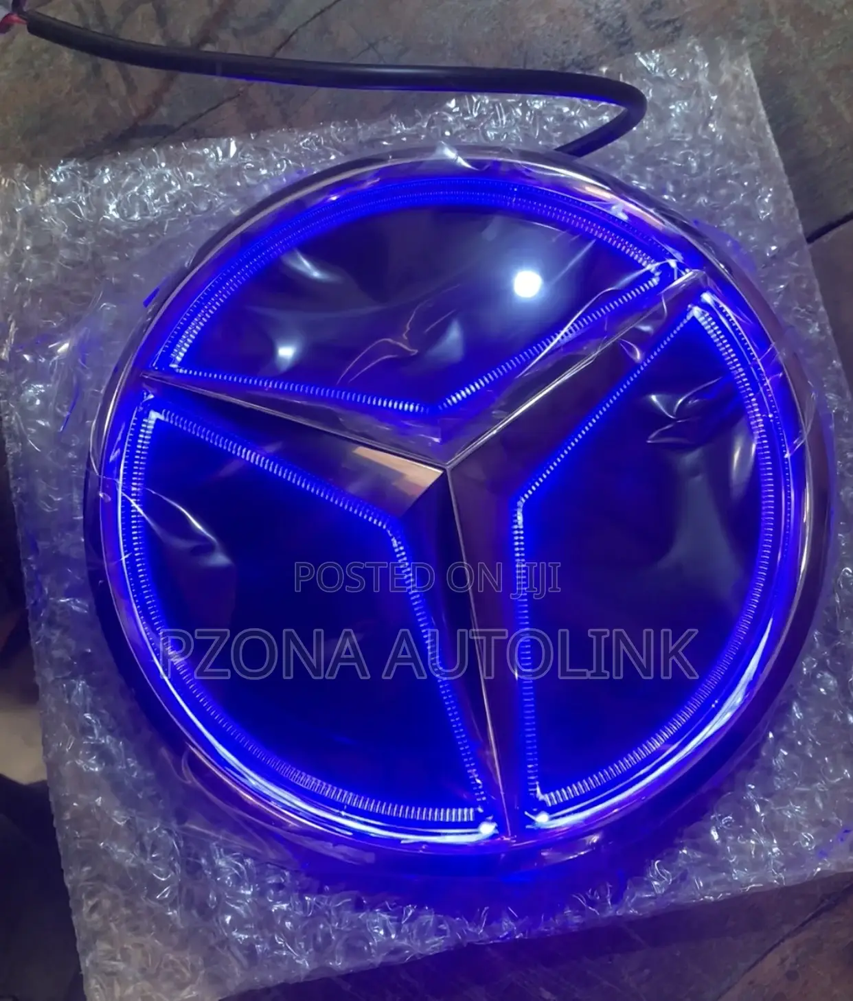 Front Grilled Star Emblem Led Light Logo for Mercedes W166 GLS Gle GLC