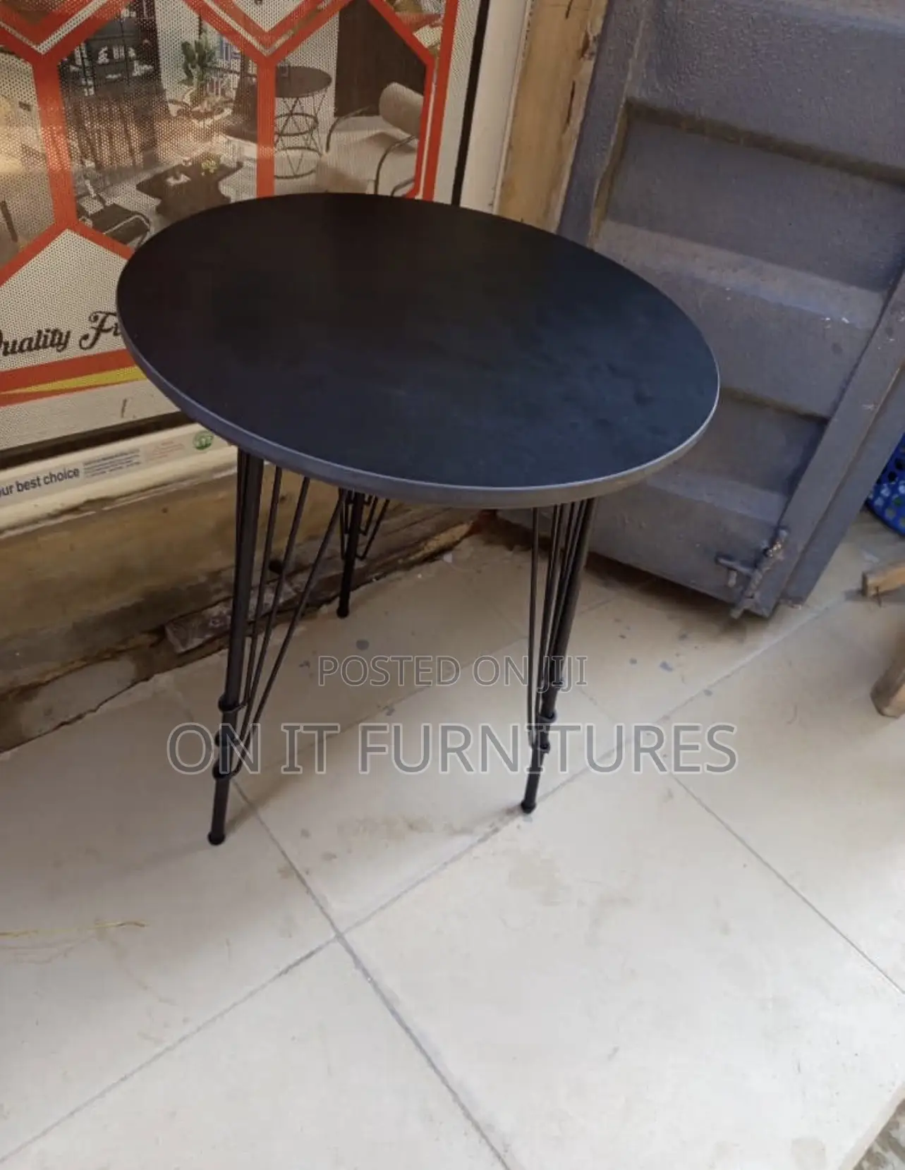 Elegant Imported 3-Leg Center Table – Unique Design Perfect Balance