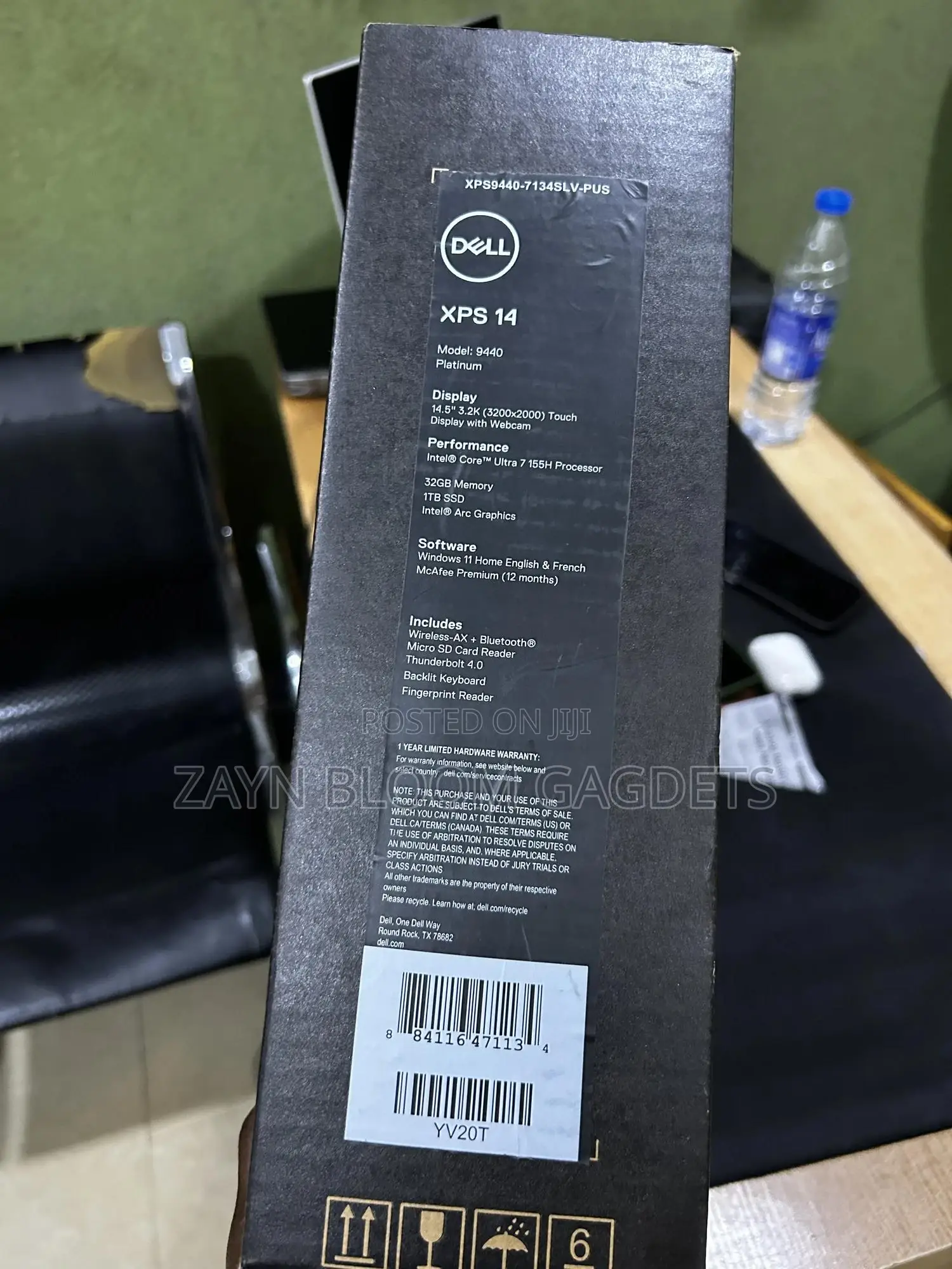 New Laptop Dell XPS 14 9440 32GB Intel Core Ultra 7 SSD 1T