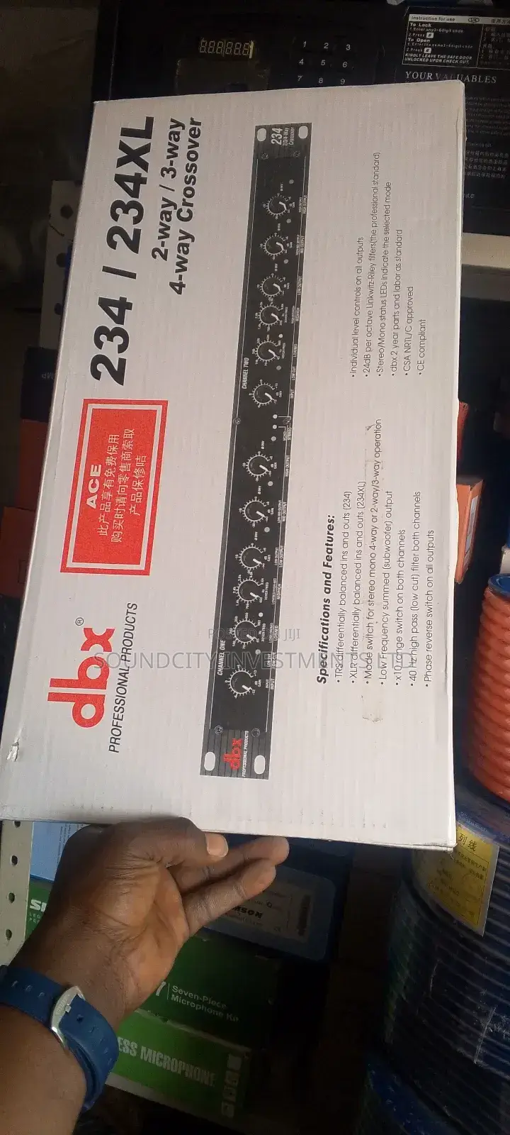Dbx 234xl Crossover.