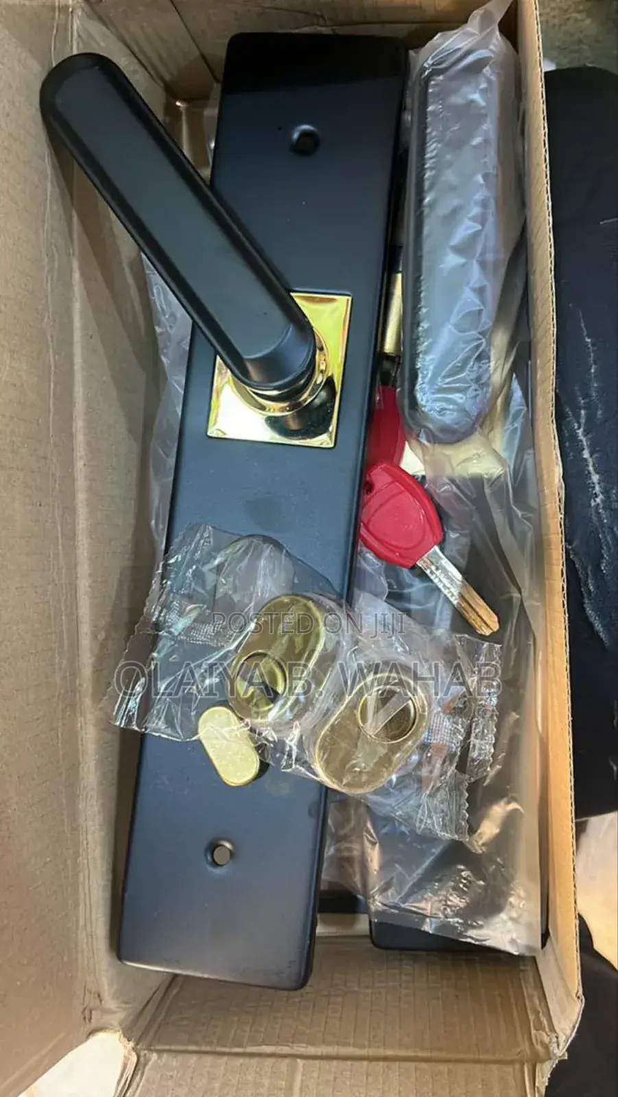 China Door Lock Key – Secure Lockset for American Panel Doors