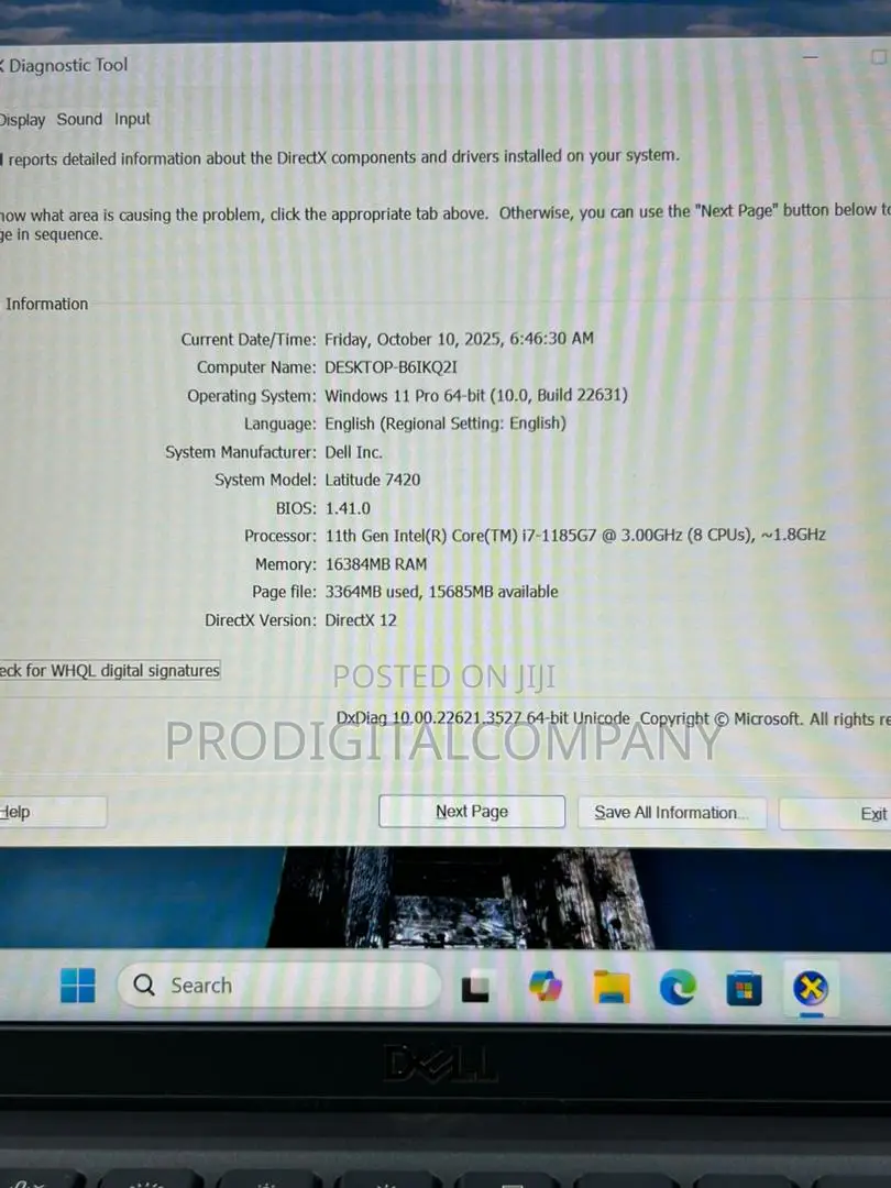 Laptop Dell Latitude 7420 16GB Intel Core i7 SSD 256GB