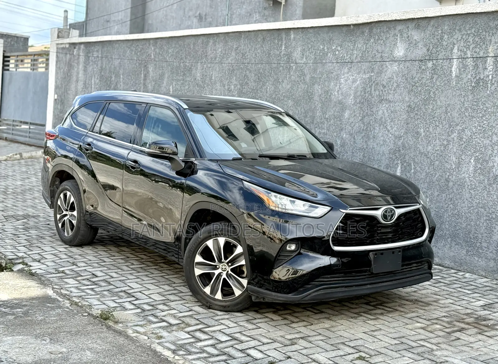 Toyota Highlander XLE AWD 2020 Black